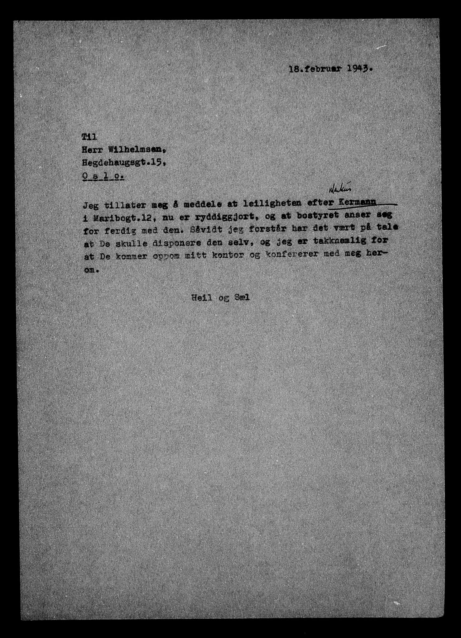 Justisdepartementet, Tilbakeføringskontoret for inndratte formuer, AV/RA-S-1564/H/Hc/Hcc/L0951: --, 1945-1947, p. 68