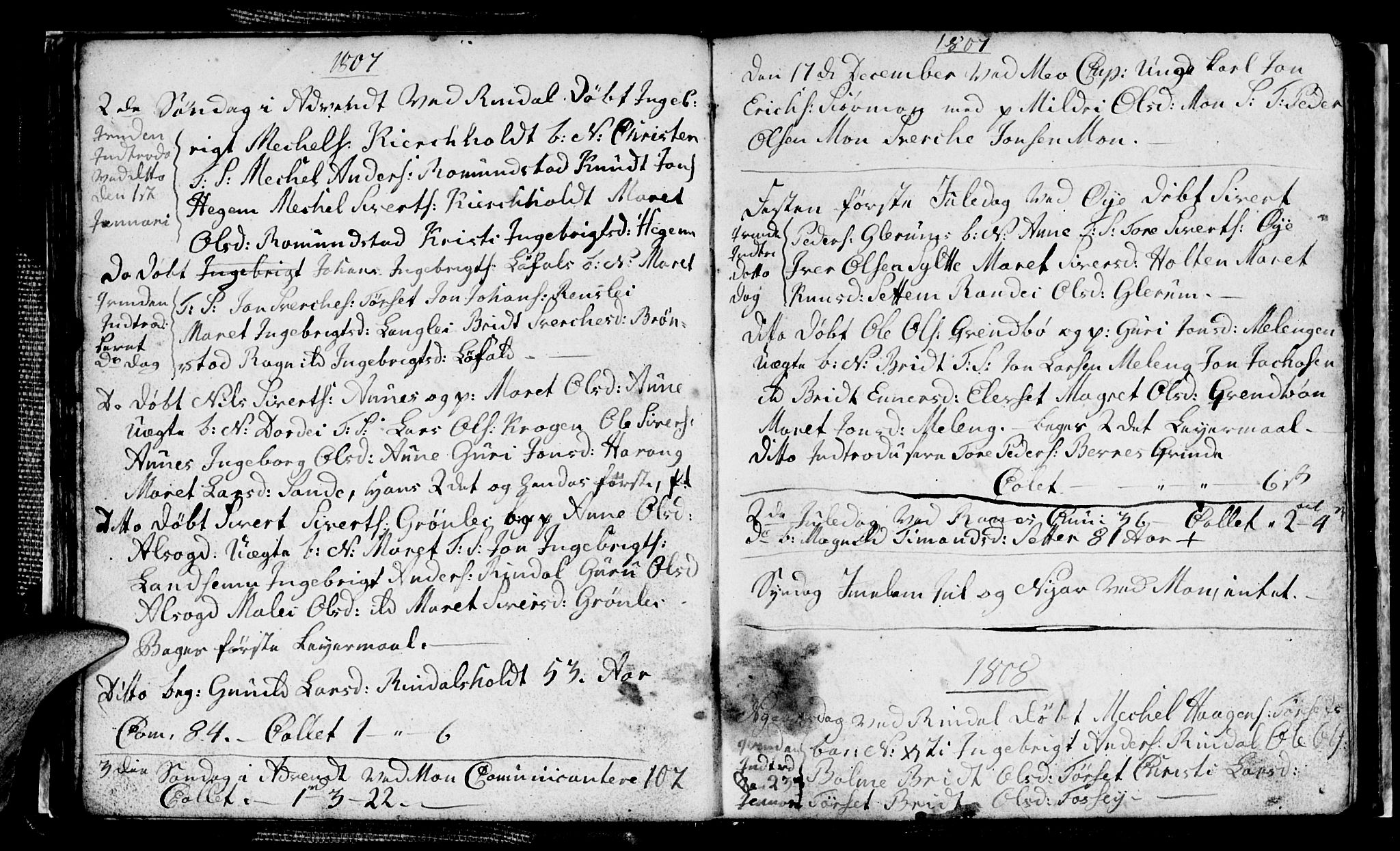 Ministerialprotokoller, klokkerbøker og fødselsregistre - Møre og Romsdal, AV/SAT-A-1454/595/L1049: Parish register (copy) no. 595C01, 1805-1819, p. 26