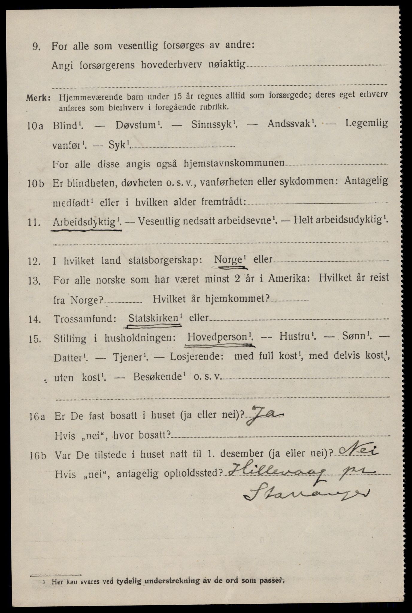 SAST, 1920 census for Høle, 1920, p. 670