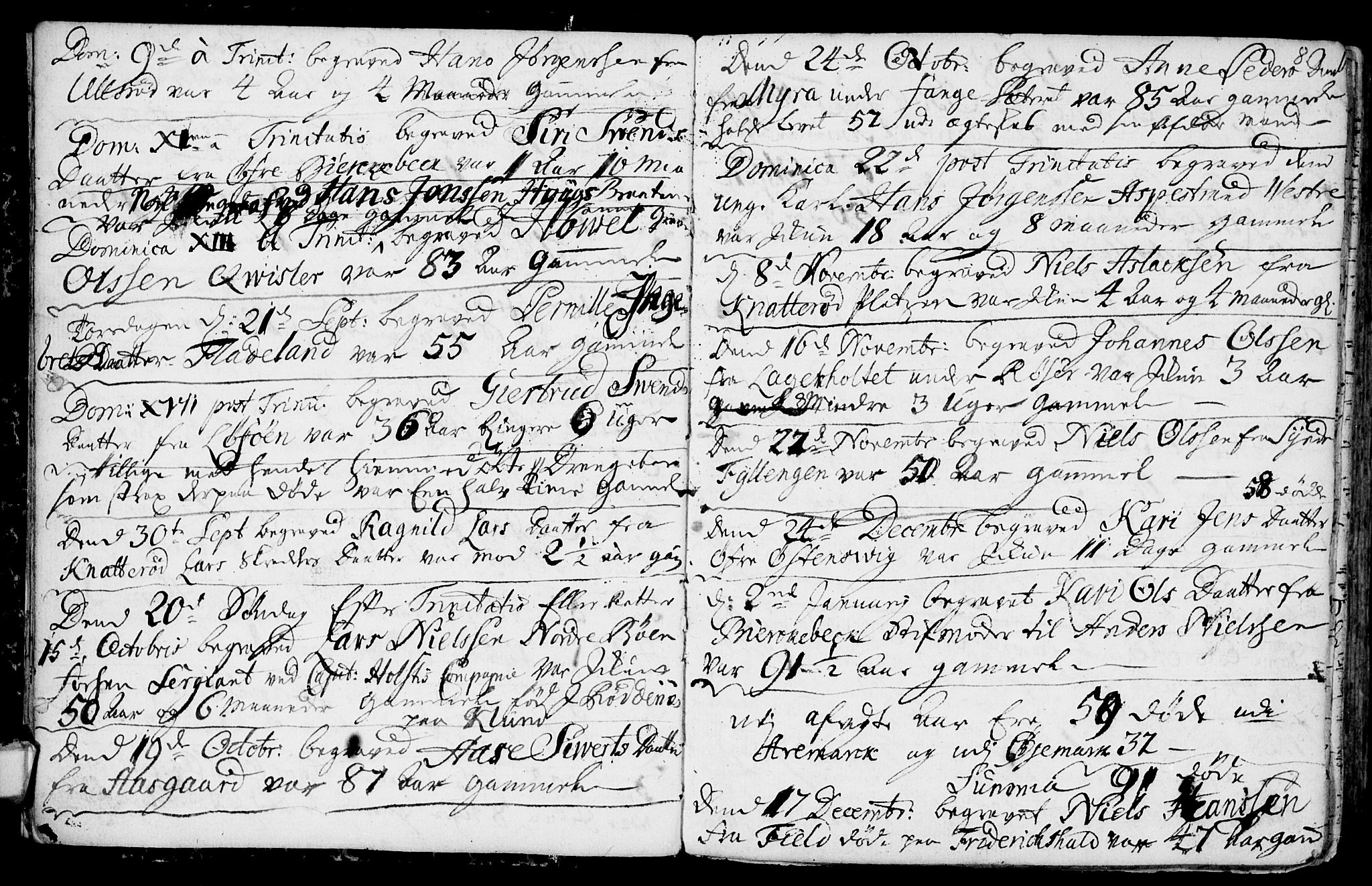 Aremark prestekontor Kirkebøker, AV/SAO-A-10899/F/Fa/L0003: Parish register (official) no. I 3, 1745-1795, p. 8