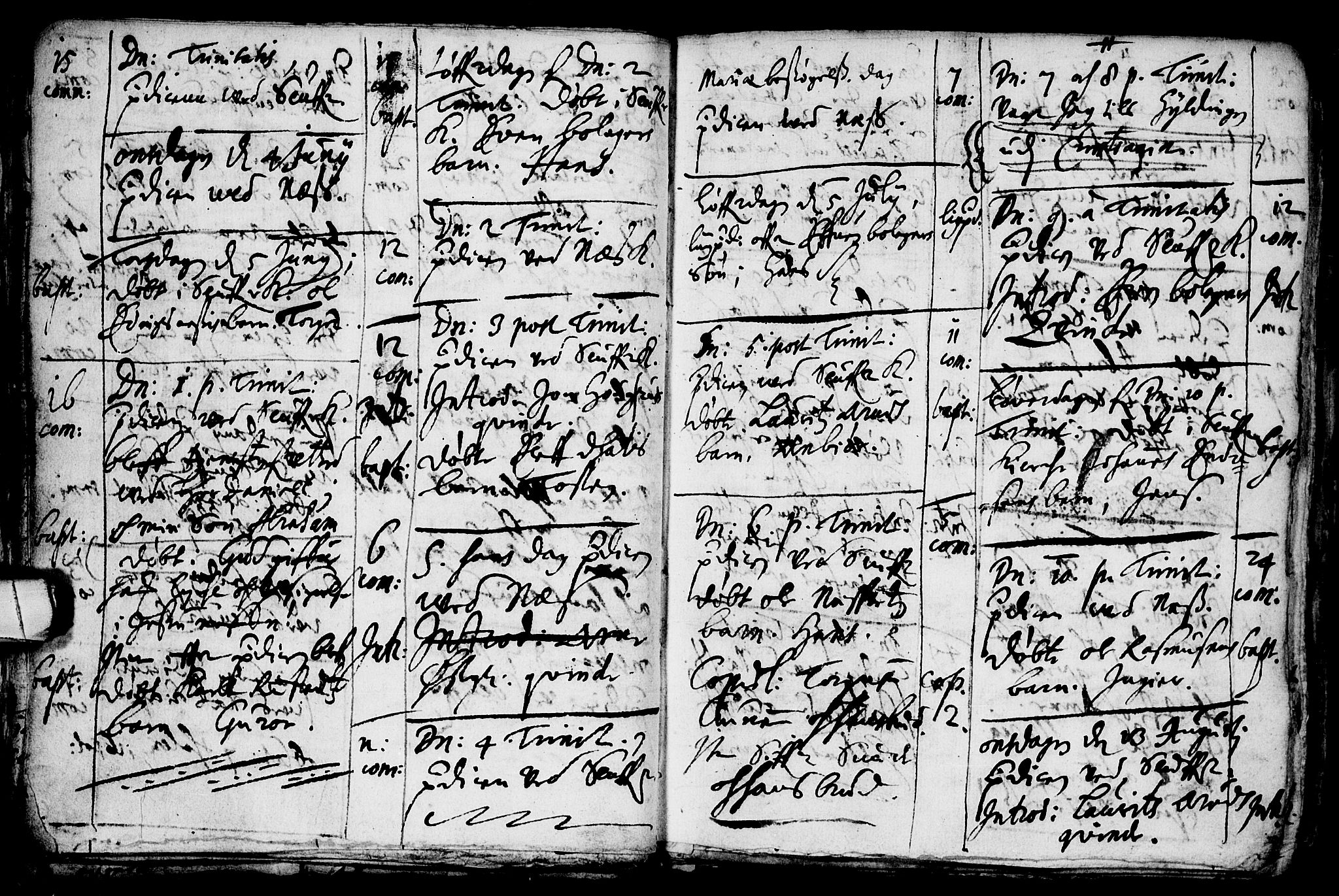 Sauherad kirkebøker, AV/SAKO-A-298/F/Fa/L0001: Parish register (official) no. I 1, 1649-1681