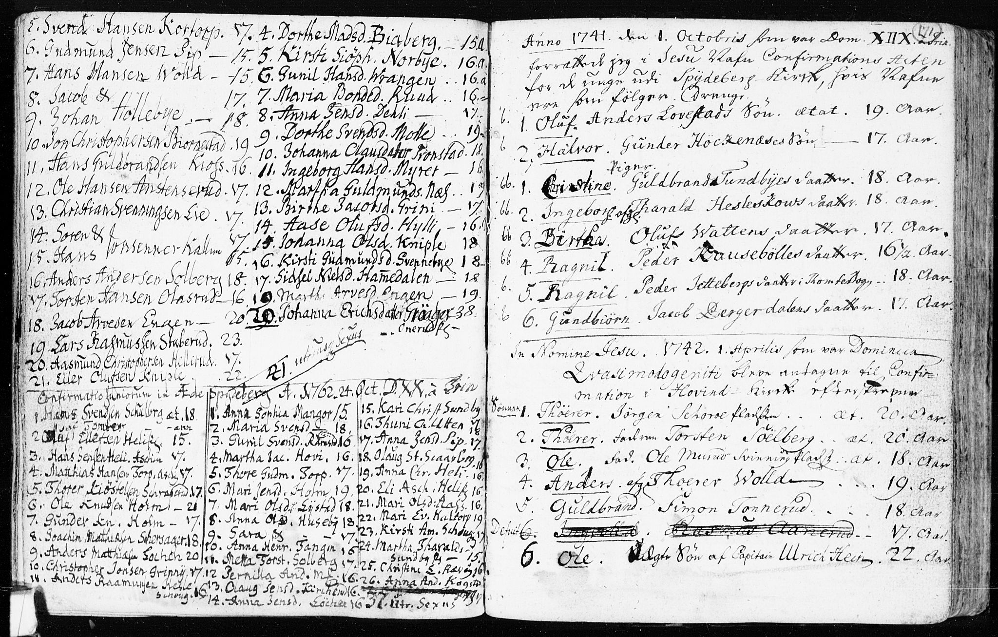 Spydeberg prestekontor Kirkebøker, AV/SAO-A-10924/F/Fa/L0002: Parish register (official) no. I 2, 1739-1780, p. 171