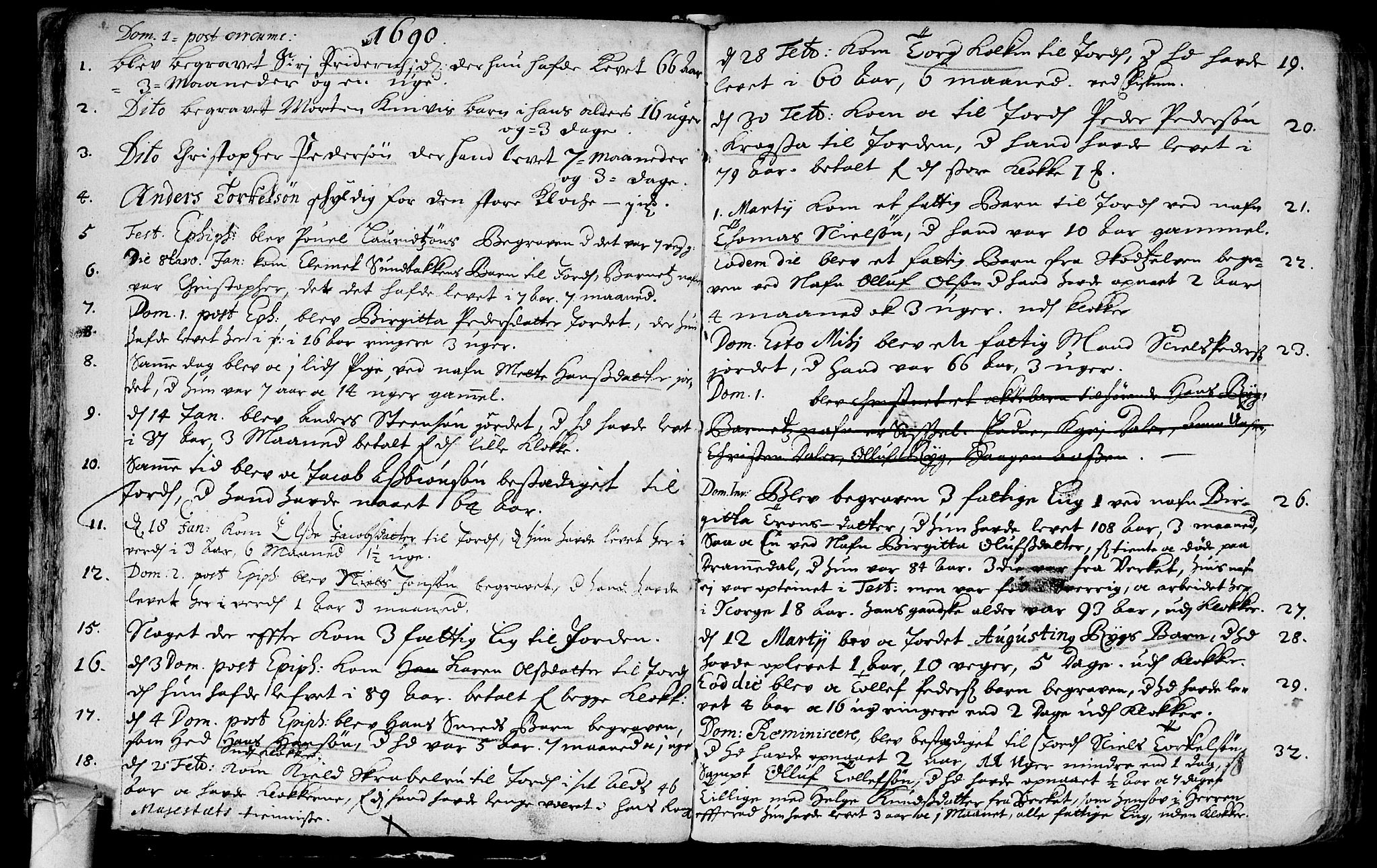 Eiker kirkebøker, AV/SAKO-A-4/F/Fa/L0001: Parish register (official) no. I 1 /1, 1683-1704