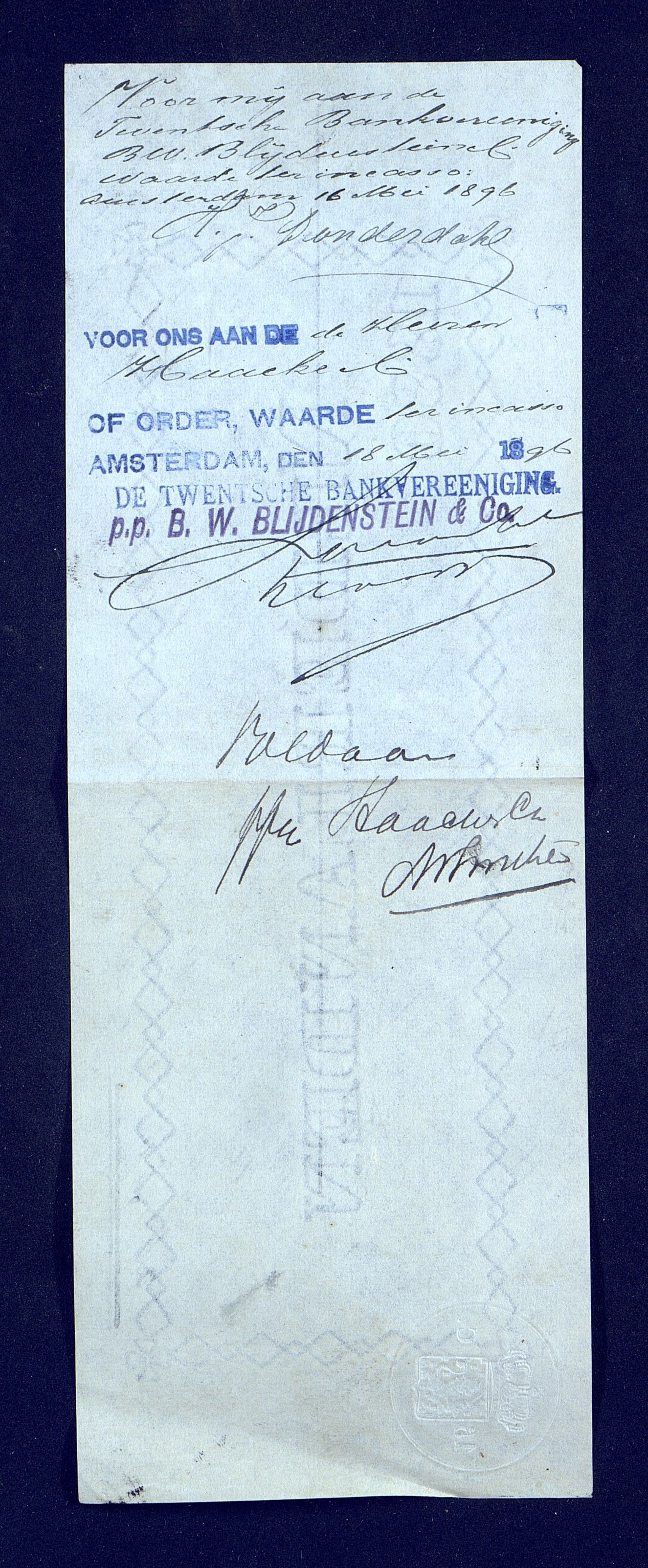 O. Terjesens rederi, AAKS/PA-2525/R/R02/L0001: Regnskapsbilag, 1884-1898