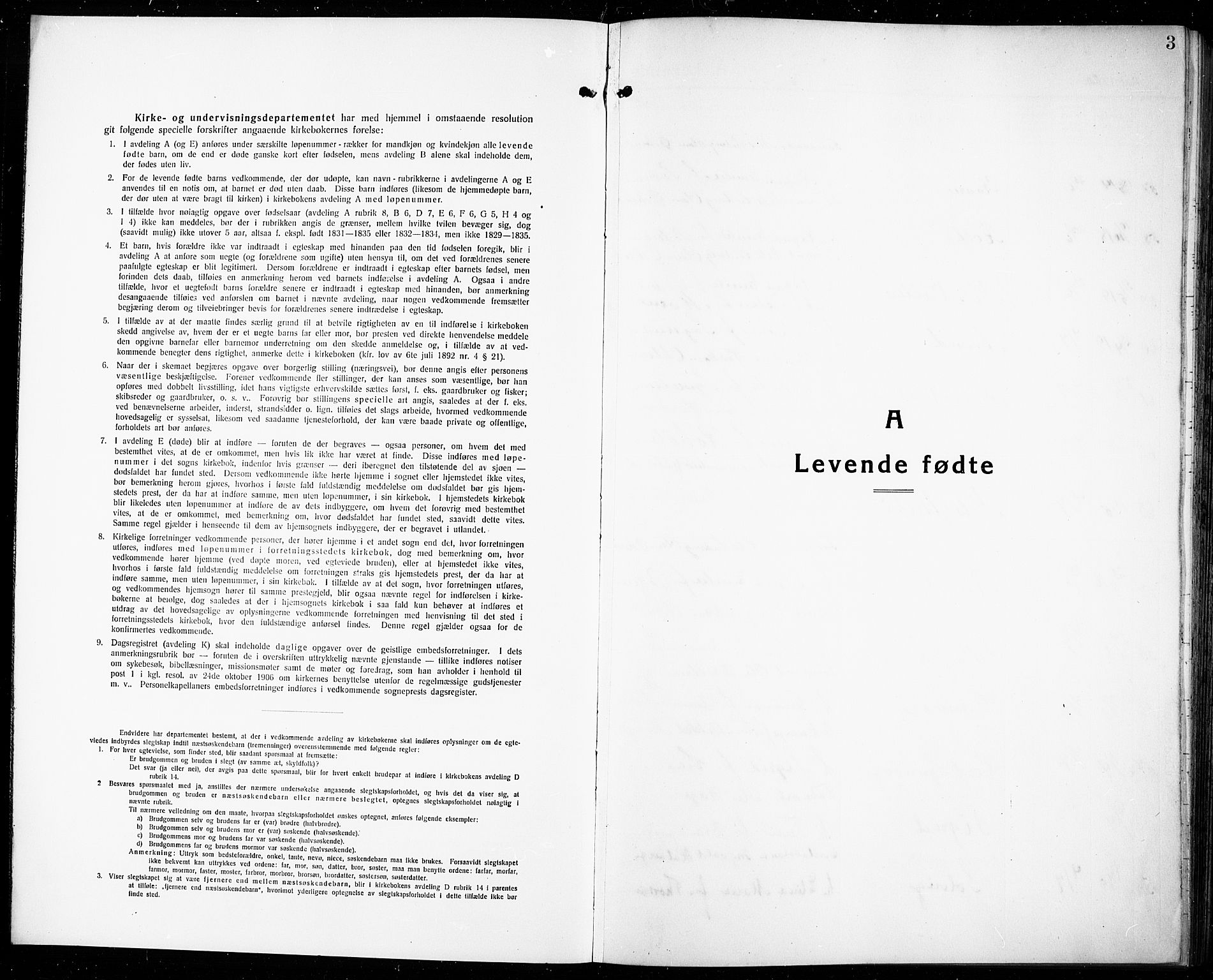 Rjukan kirkebøker, SAKO/A-294/G/Ga/L0003: Parish register (copy) no. 3, 1920-1928, p. 3