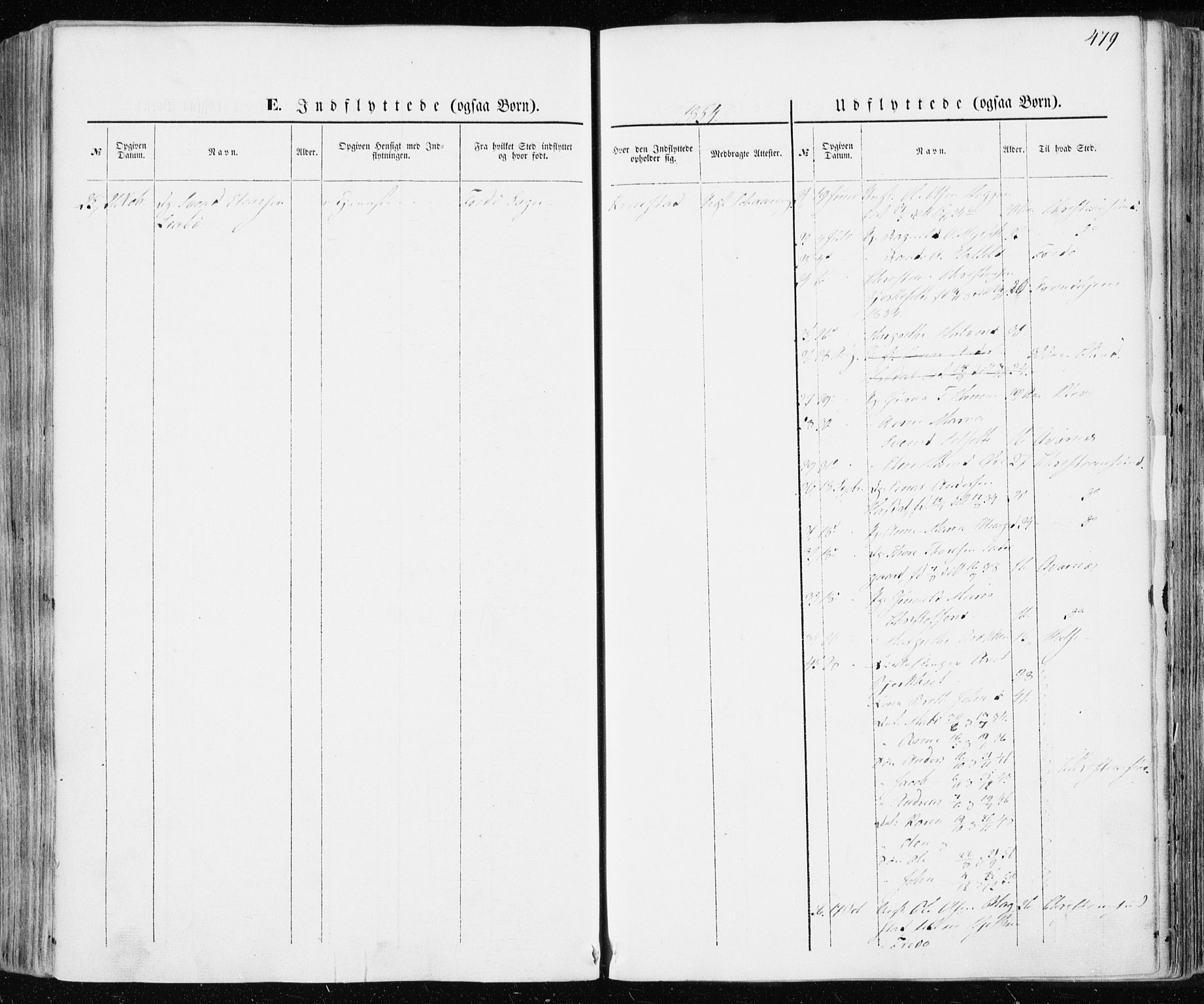 Ministerialprotokoller, klokkerbøker og fødselsregistre - Møre og Romsdal, AV/SAT-A-1454/586/L0984: Parish register (official) no. 586A10, 1844-1856, p. 479