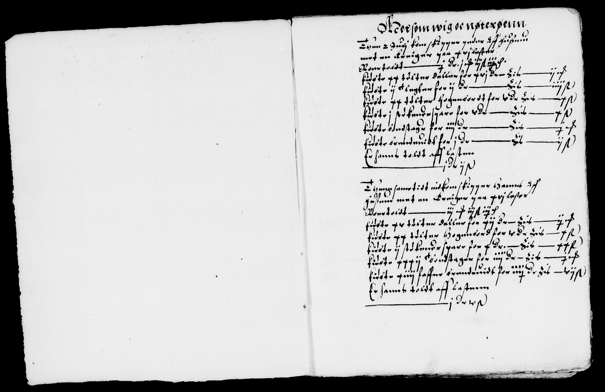 Rentekammeret inntil 1814, Reviderte regnskaper, Lensregnskaper, AV/RA-EA-5023/R/Rb/Rbo/L0001: Tønsberg len, 1584-1612