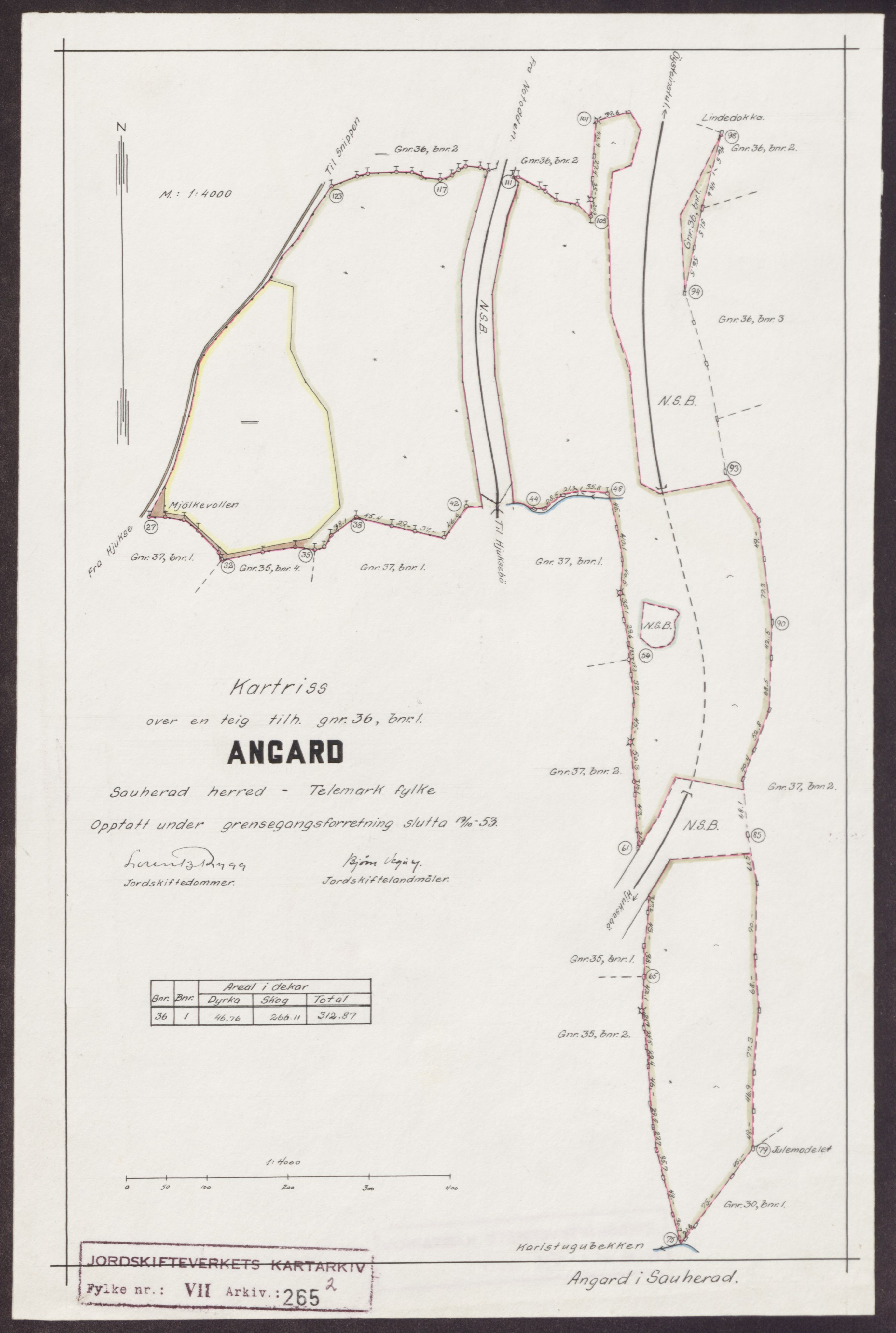 Jordskifteverkets kartarkiv, AV/RA-S-3929/T, 1859-1988, p. 328
