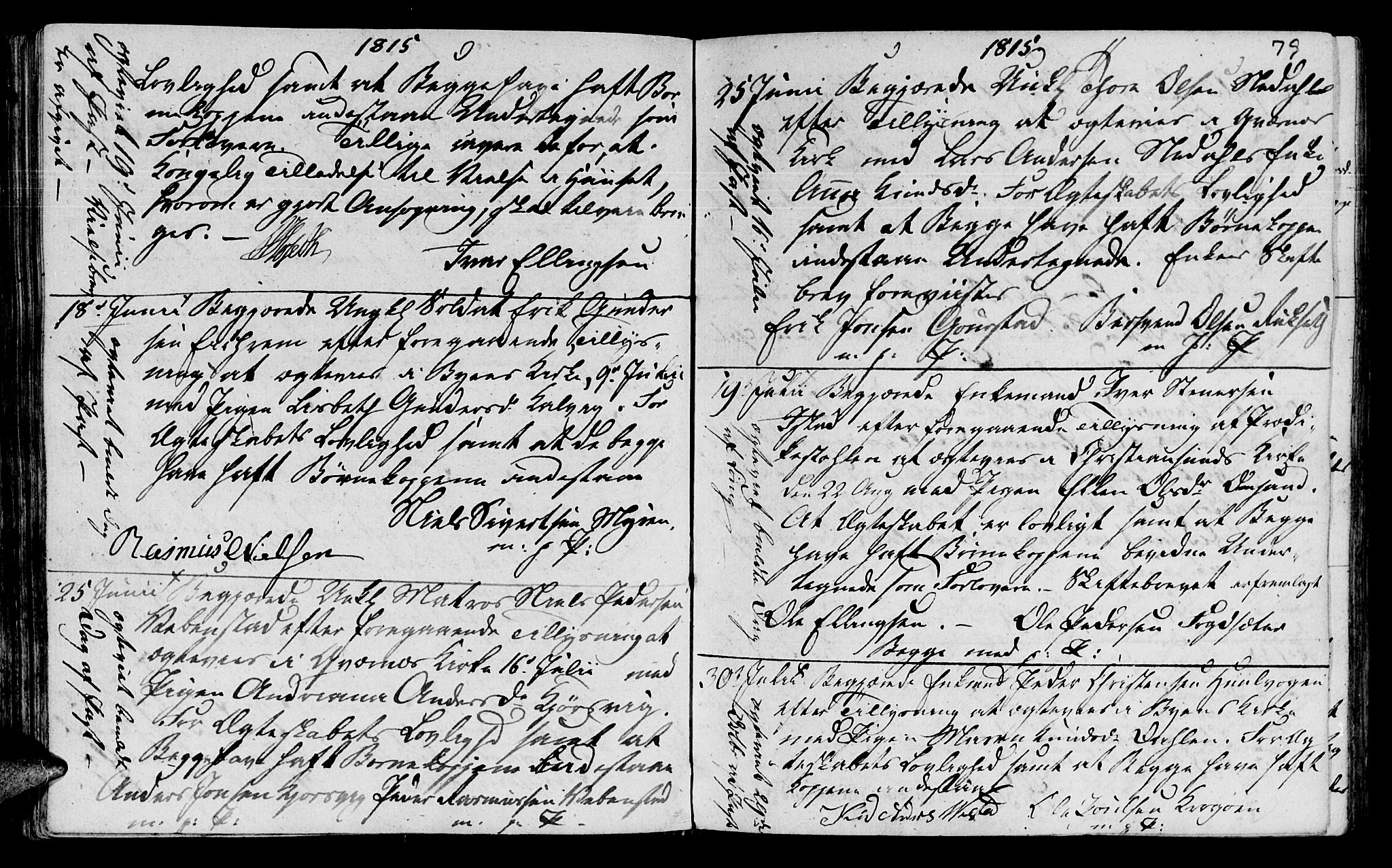 Ministerialprotokoller, klokkerbøker og fødselsregistre - Møre og Romsdal, AV/SAT-A-1454/568/L0795: Parish register (official) no. 568A04, 1802-1845, p. 79