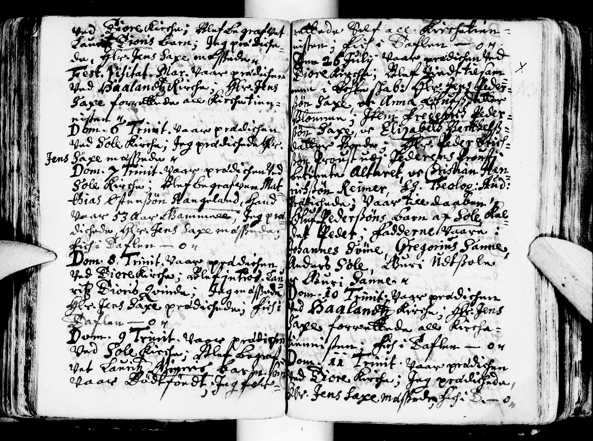 Håland sokneprestkontor, AV/SAST-A-101802/001/30BA/L0001: Parish register (official) no. A 1, 1671-1722