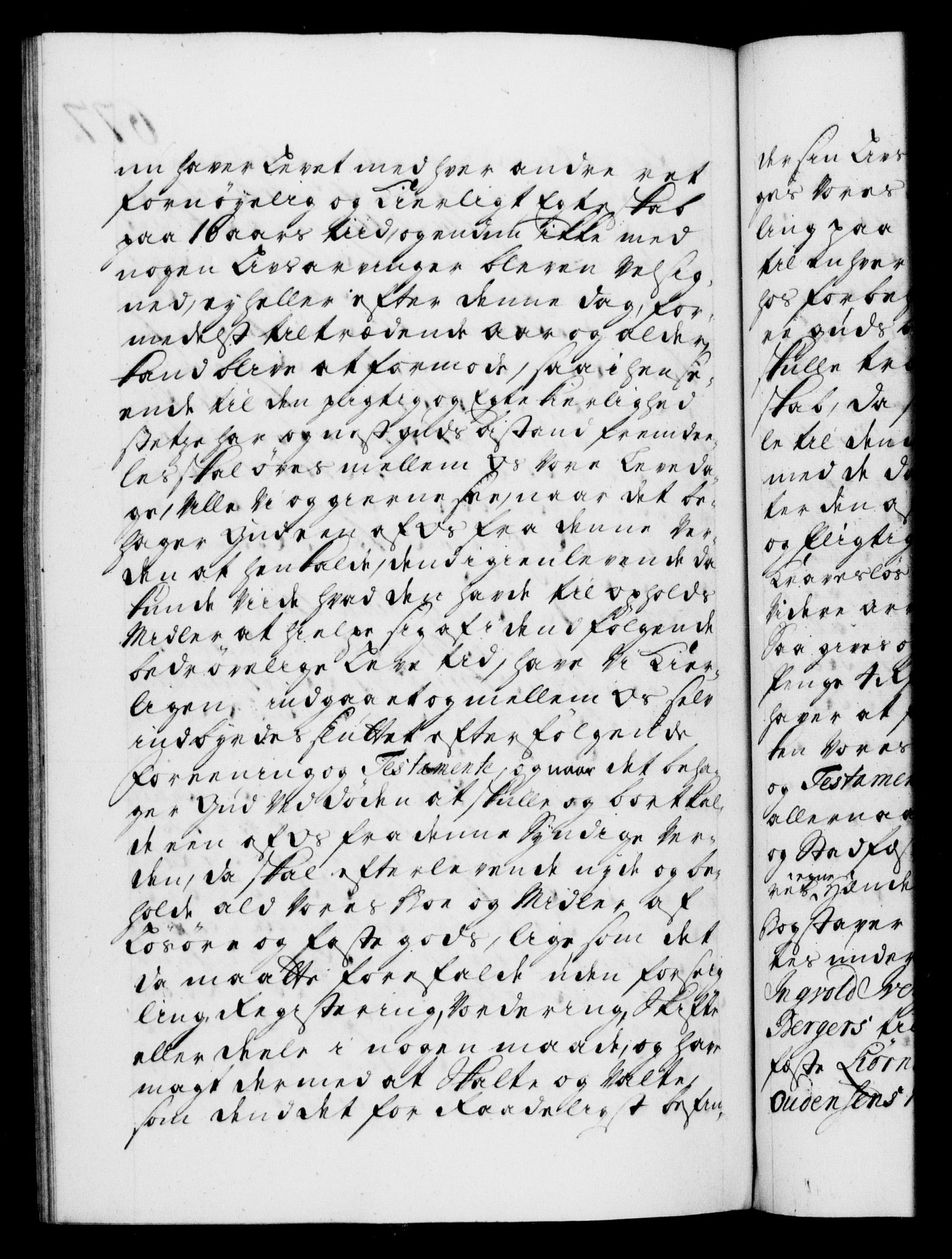 Danske Kanselli 1572-1799, AV/RA-EA-3023/F/Fc/Fca/Fcaa/L0025: Norske registre, 1726-1728, p. 677b