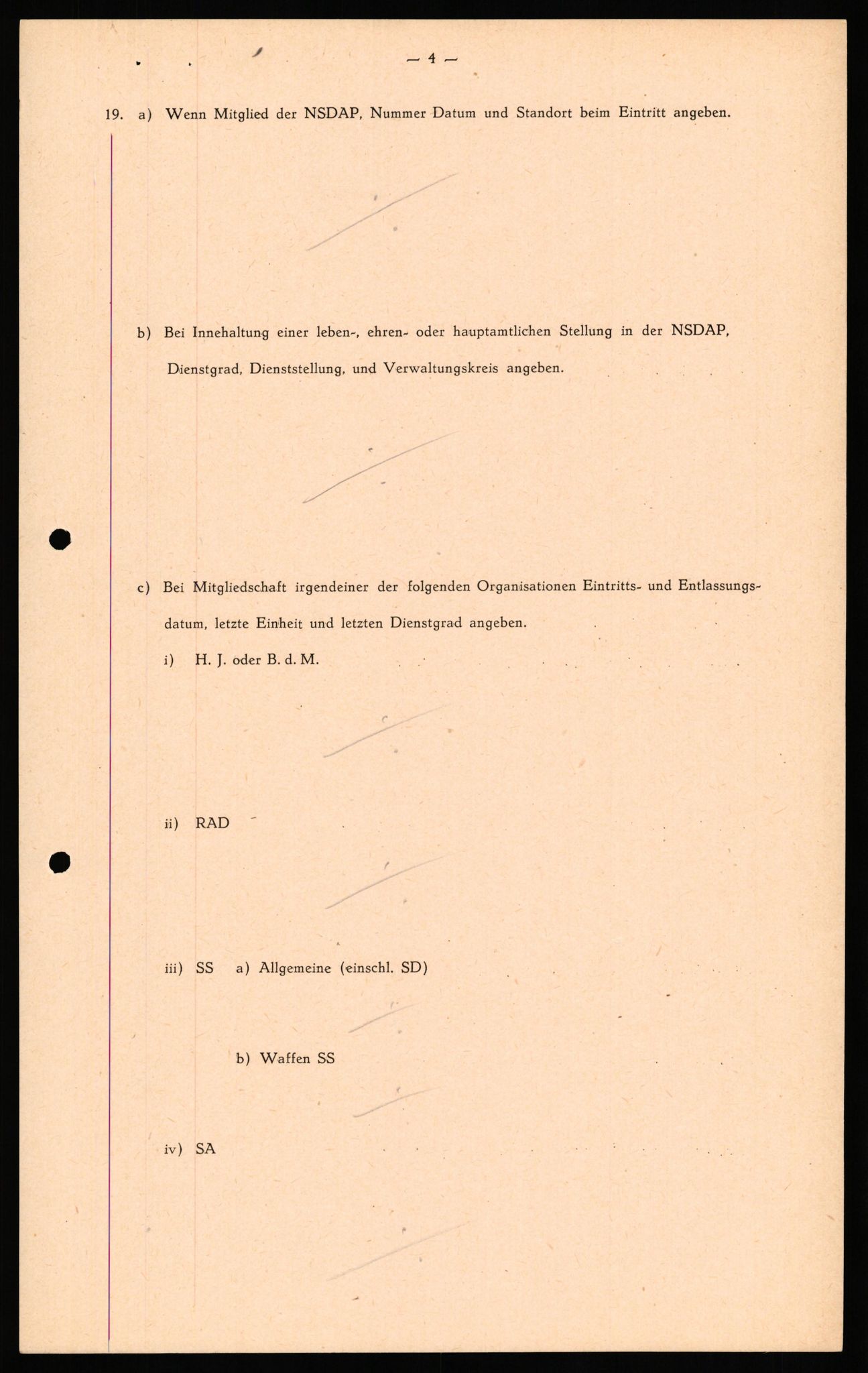 Forsvaret, Forsvarets overkommando II, AV/RA-RAFA-3915/D/Db/L0033: CI Questionaires. Tyske okkupasjonsstyrker i Norge. Tyskere., 1945-1946, p. 255