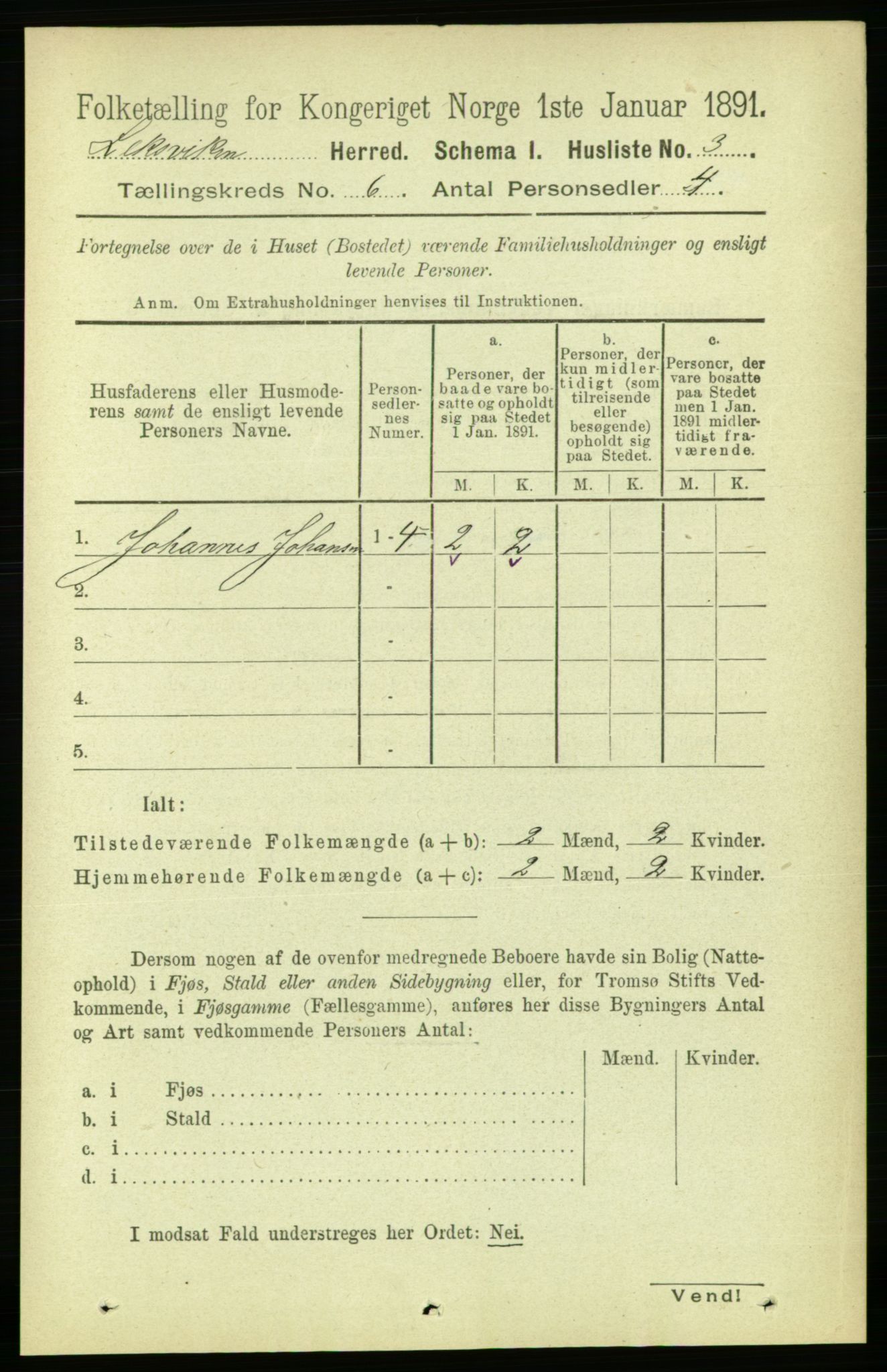 RA, 1891 census for 1718 Leksvik, 1891, p. 3135