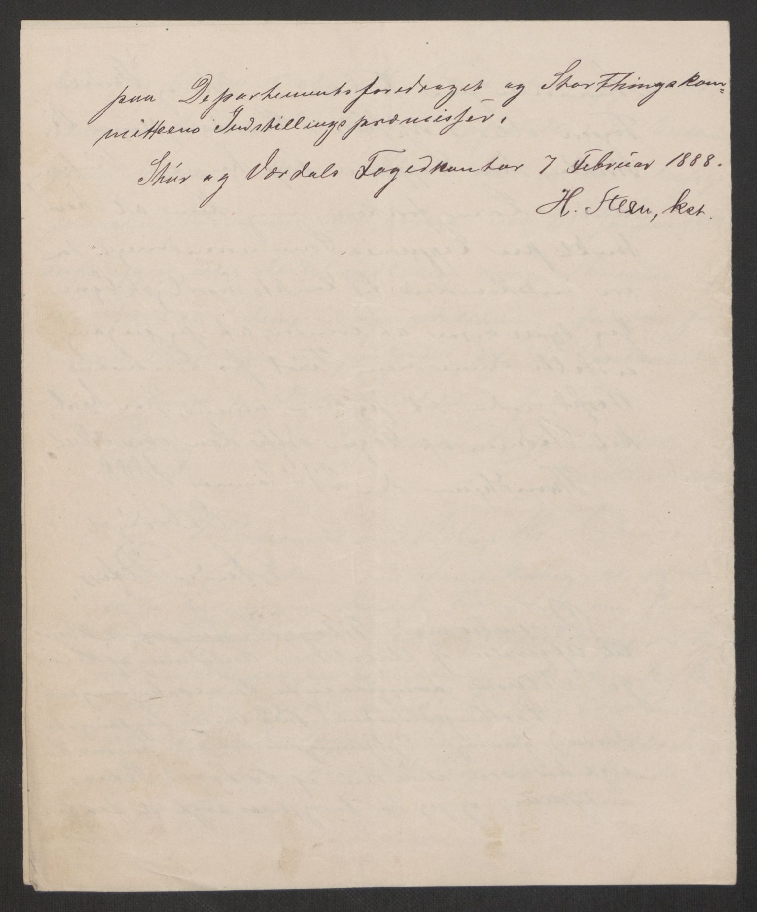 Landbruksdepartementet, Kontorer for reindrift og ferskvannsfiske, AV/RA-S-1247/2/E/Eb/L0014: Lappekommisjonen, 1885-1890, p. 272