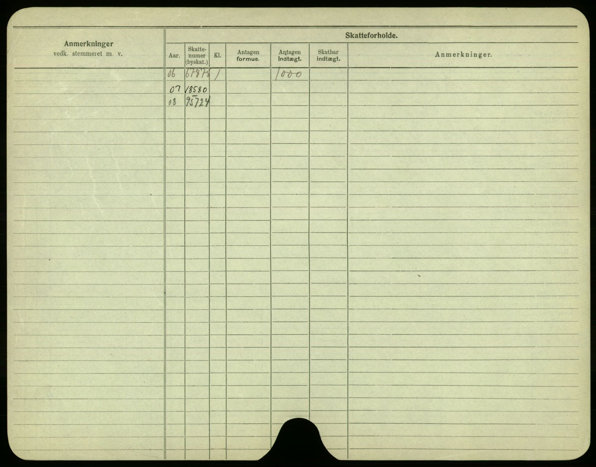 Oslo folkeregister, Registerkort, SAO/A-11715/F/Fa/Fac/L0005: Menn, 1906-1914, p. 601b