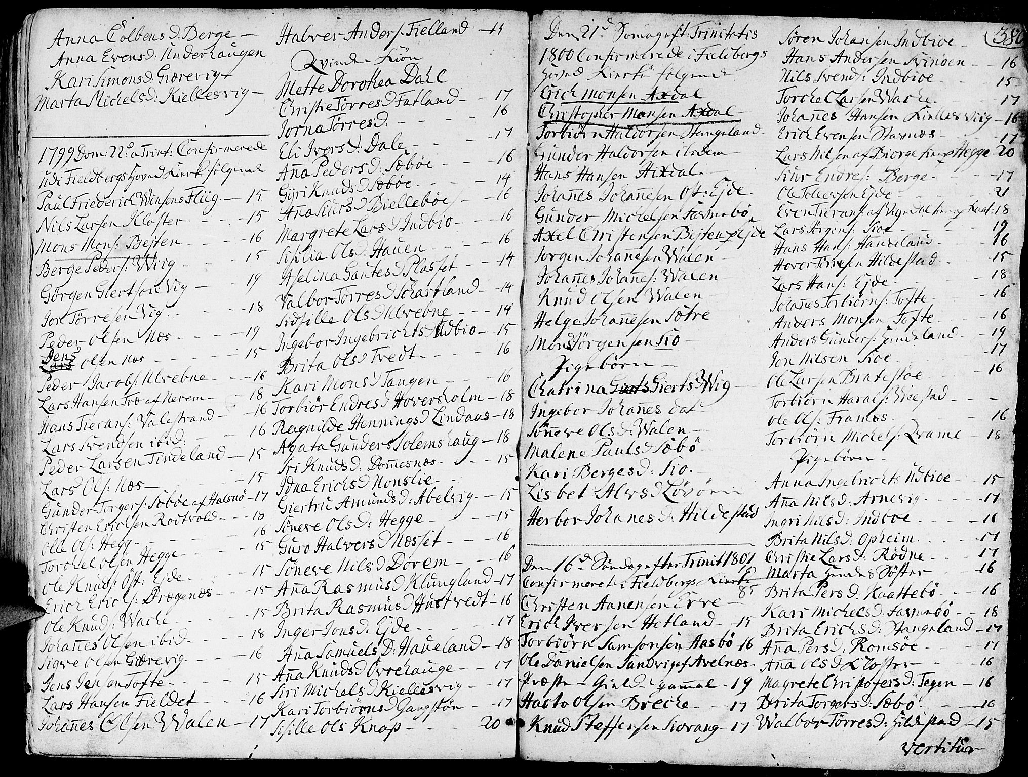 Fjelberg sokneprestembete, AV/SAB-A-75201/H/Haa: Parish register (official) no. A 3, 1788-1815, p. 380