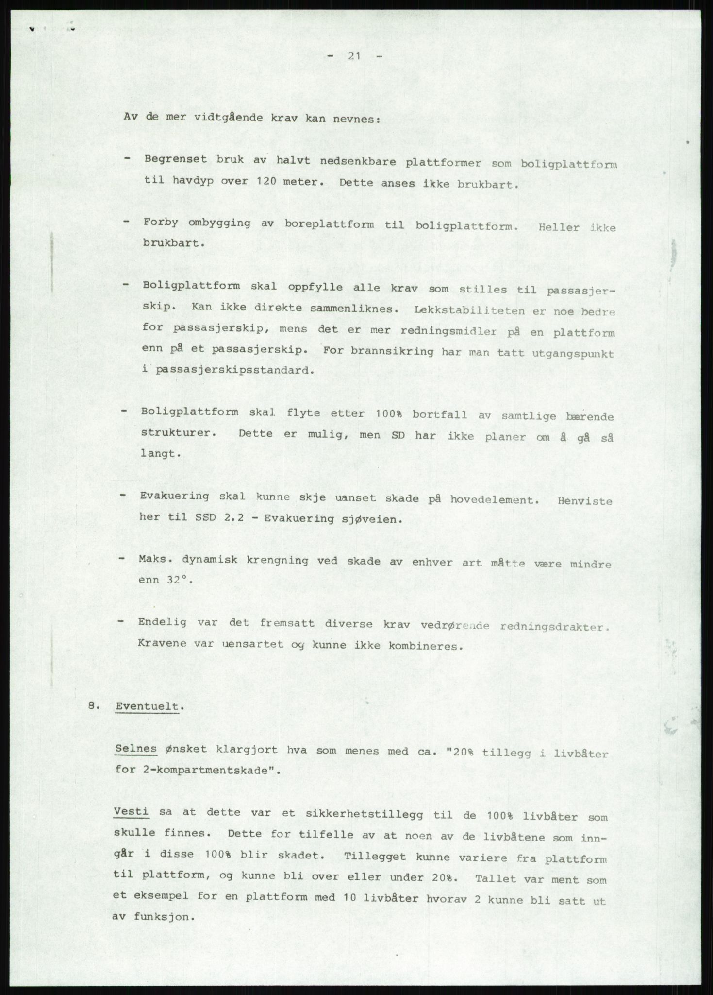 Justisdepartementet, Granskningskommisjonen ved Alexander Kielland-ulykken 27.3.1980, AV/RA-S-1165/D/L0013: H Sjøfartsdirektoratet og Skipskontrollen (H25-H43, H45, H47-H48, H50, H52)/I Det norske Veritas (I34, I41, I47), 1980-1981, p. 651