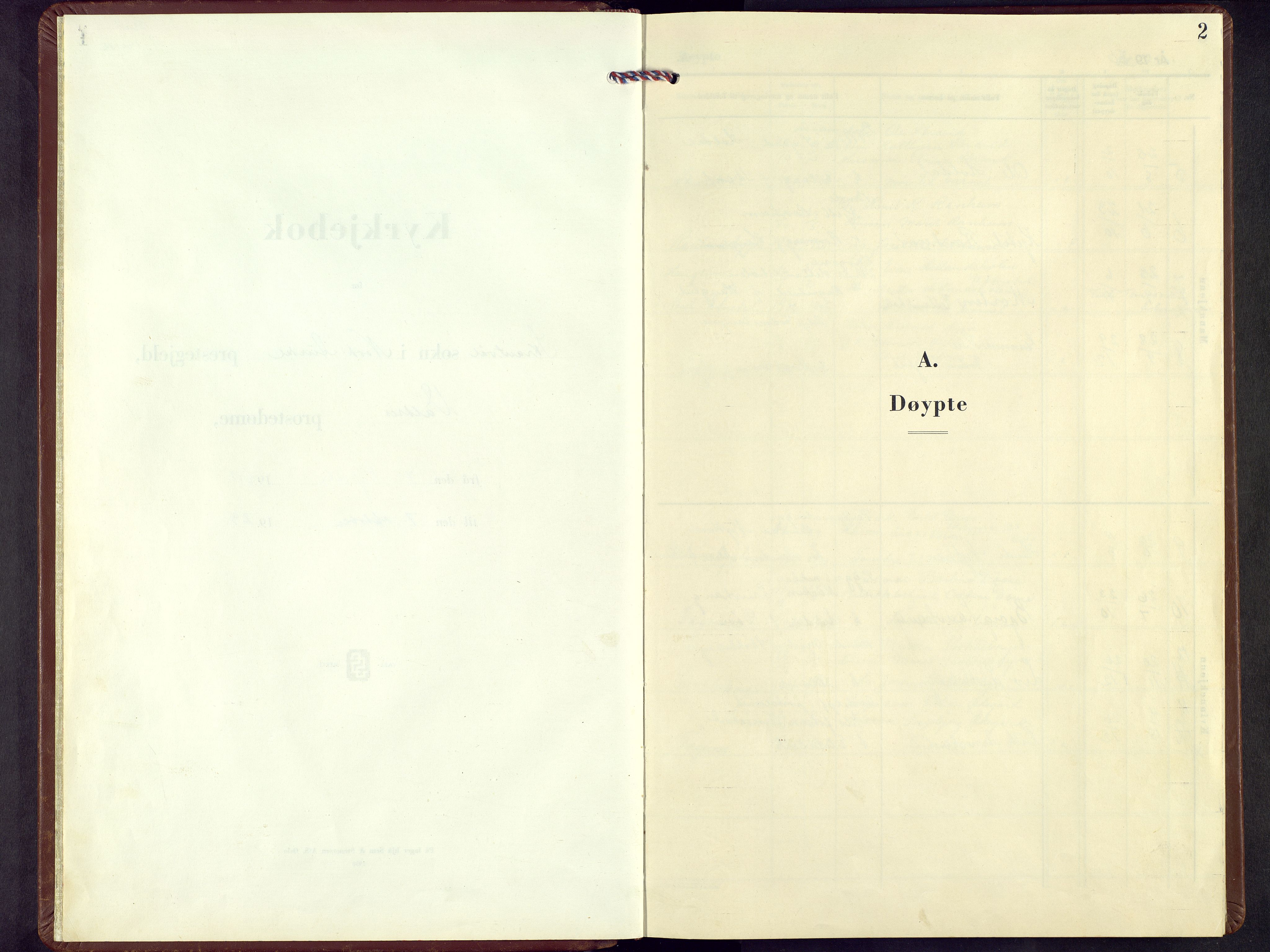 Nord-Aurdal prestekontor, SAH/PREST-132/H/Ha/Hab/L0021: Parish register (copy) no. 21, 1960-1979, p. 1b-2a