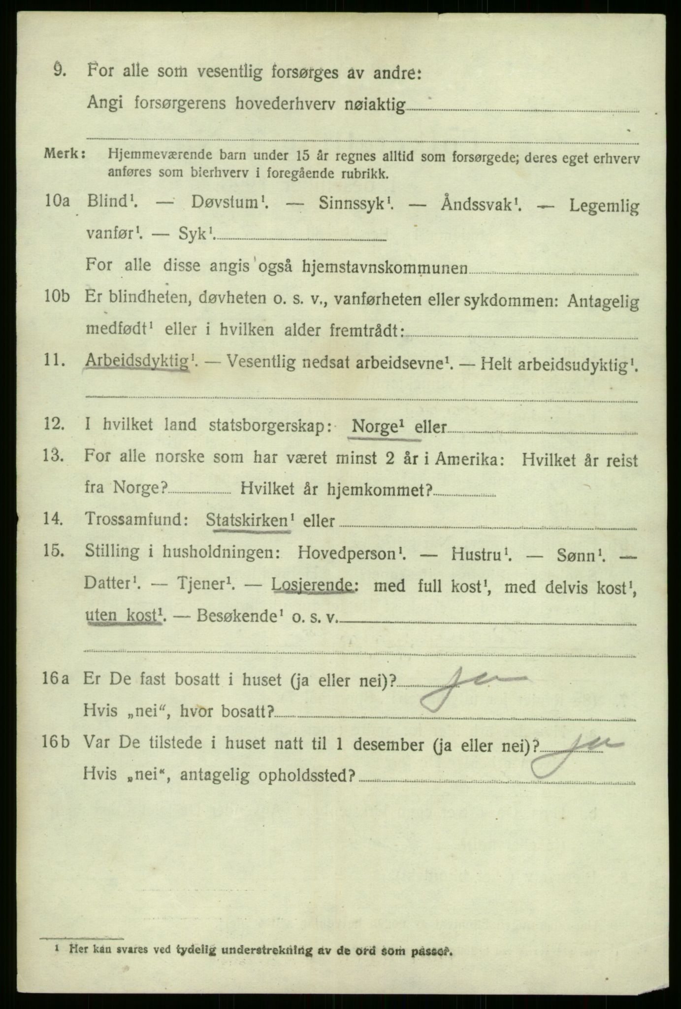 SAB, 1920 census for Kyrkjebø, 1920, p. 5714