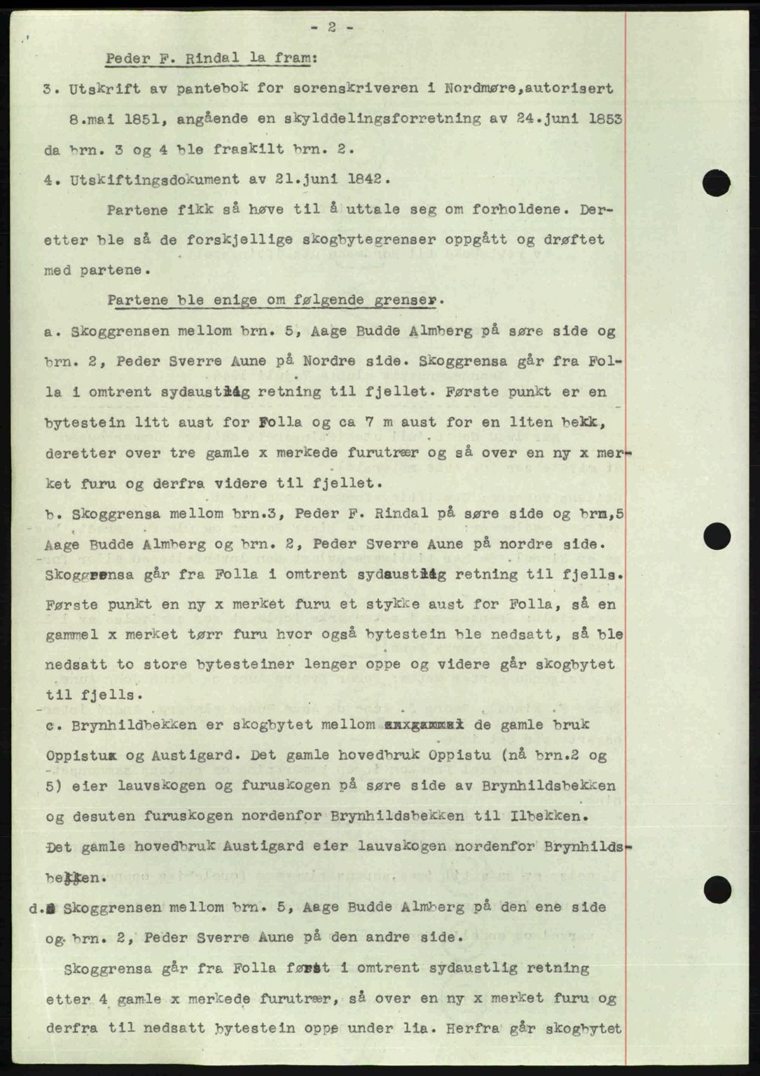 Nordmøre sorenskriveri, AV/SAT-A-4132/1/2/2Ca: Mortgage book no. A110, 1948-1949, Diary no: : 502/1949