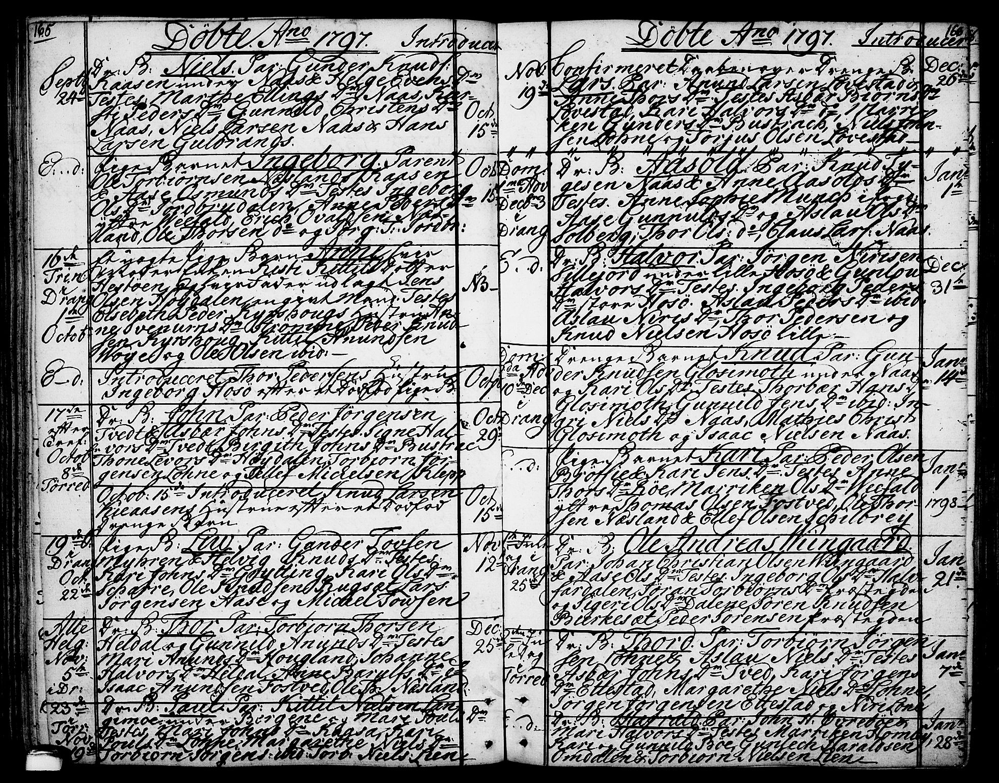 Drangedal kirkebøker, SAKO/A-258/F/Fa/L0003: Parish register (official) no. 3, 1768-1814, p. 165-166