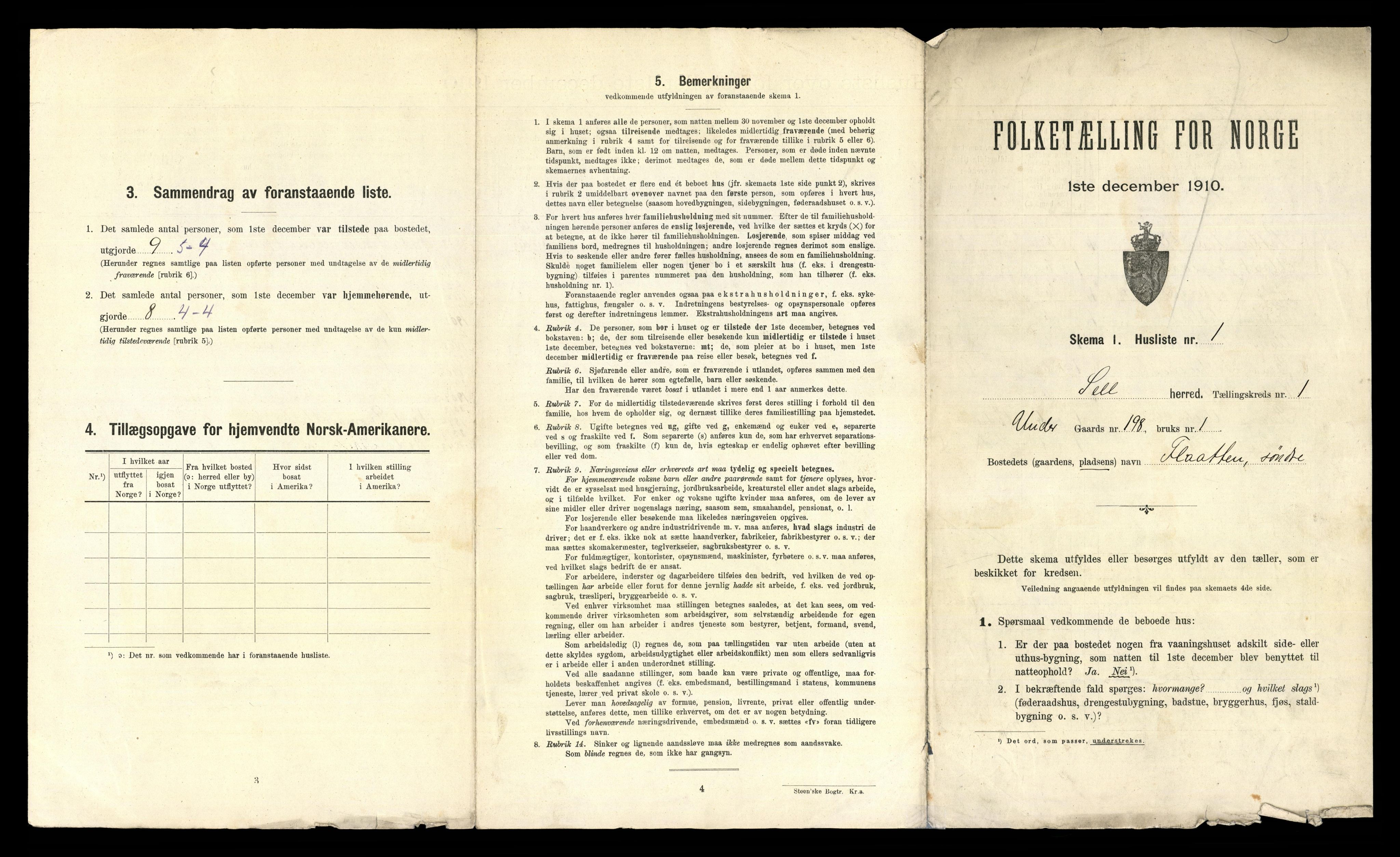 RA, 1910 census for Sel, 1910, p. 26