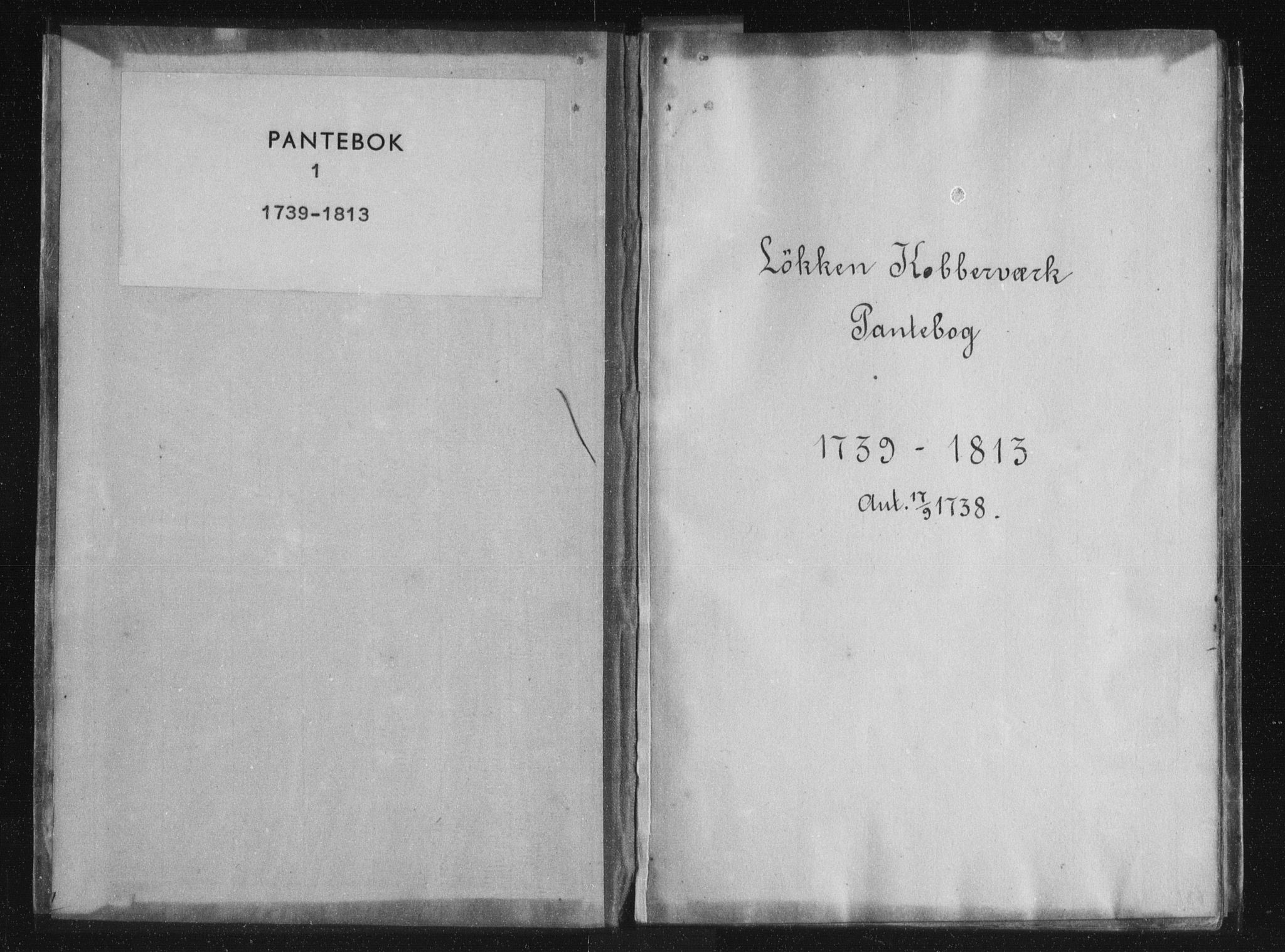 Løkken Kobberverks jurisdiksjon, AV/SAT-A-0001/2A/L0001: Mortgage book no. 1, 1739-1813