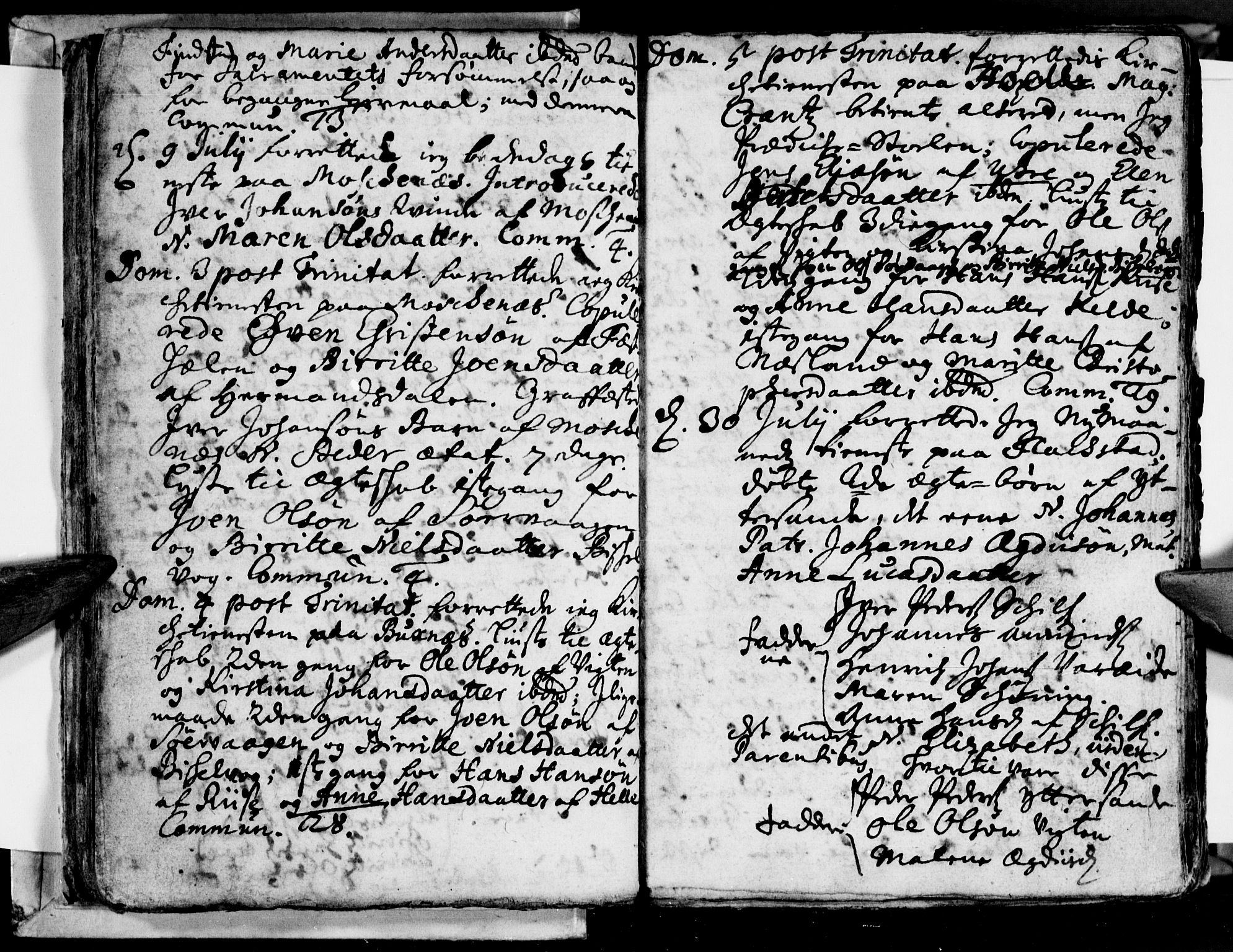 Ministerialprotokoller, klokkerbøker og fødselsregistre - Nordland, AV/SAT-A-1459/881/L1162: Curate's parish register no. 881B01, 1704-1748