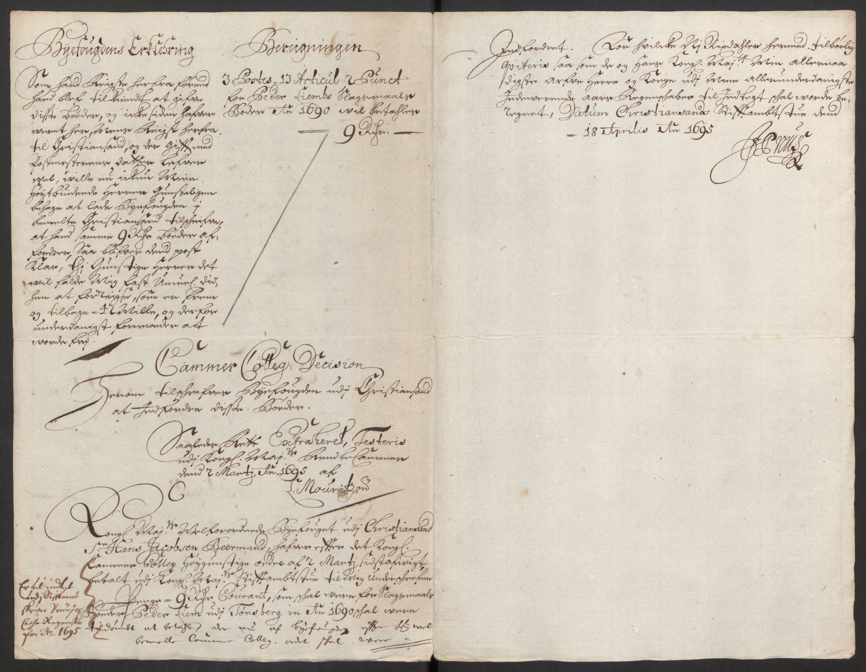 Rentekammeret inntil 1814, Reviderte regnskaper, Byregnskaper, AV/RA-EA-4066/R/Rm/L0285: [M18] Sikt og sakefall, 1681-1718, p. 230