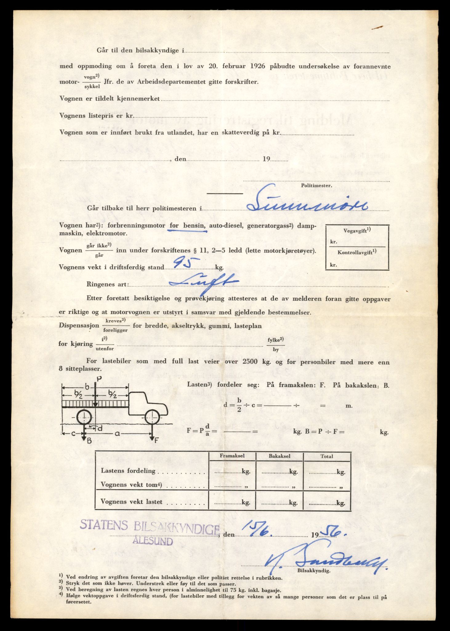 Møre og Romsdal vegkontor - Ålesund trafikkstasjon, AV/SAT-A-4099/F/Fe/L0039: Registreringskort for kjøretøy T 13361 - T 13530, 1927-1998, p. 2573