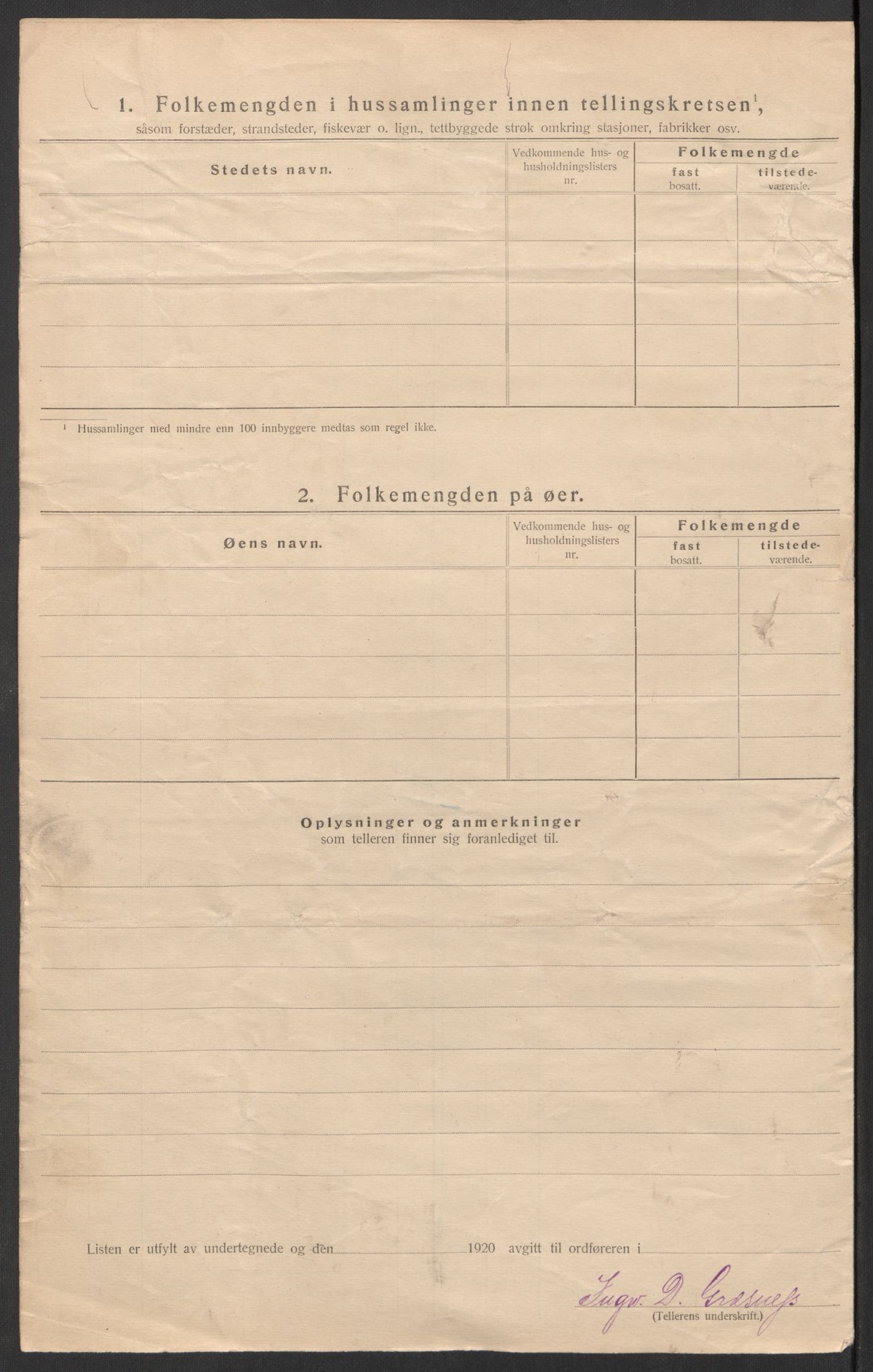 SATØ, 1920 census for Kvæfjord, 1920, p. 21