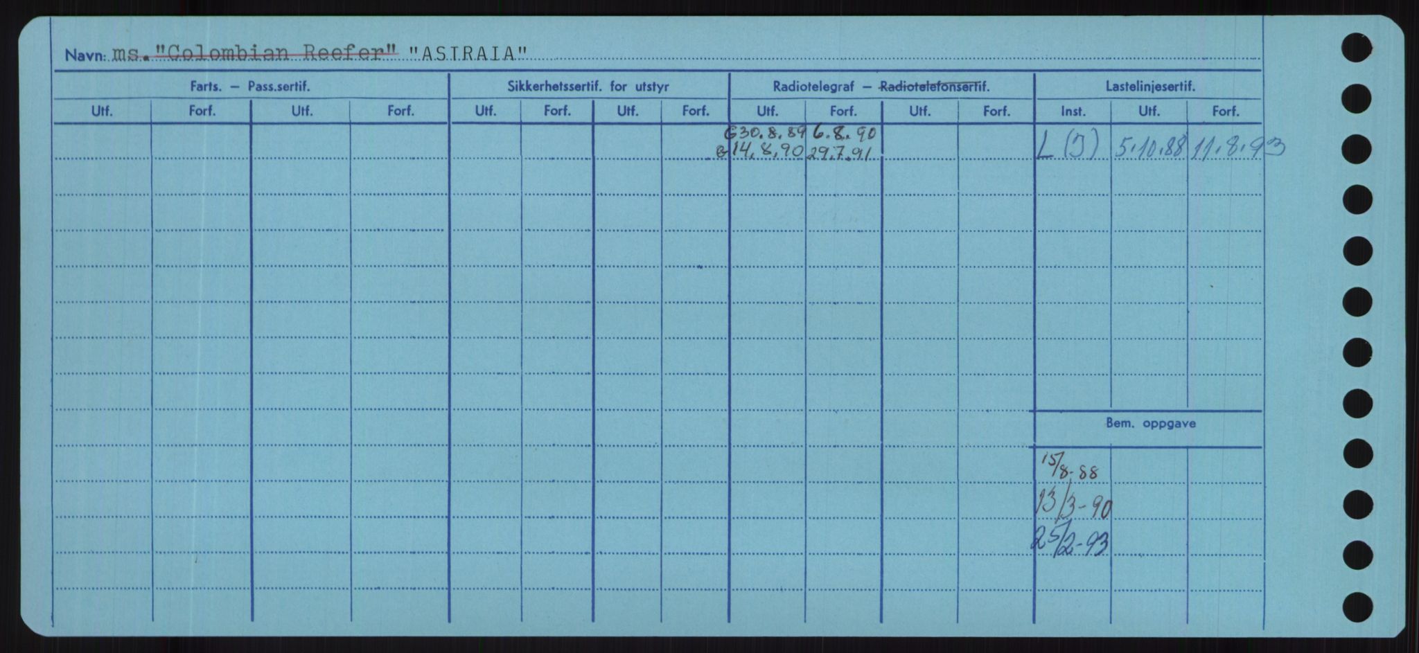 Sjøfartsdirektoratet med forløpere, Skipsmålingen, AV/RA-S-1627/H/Hd/L0002: Fartøy, Apa-Axe, p. 318