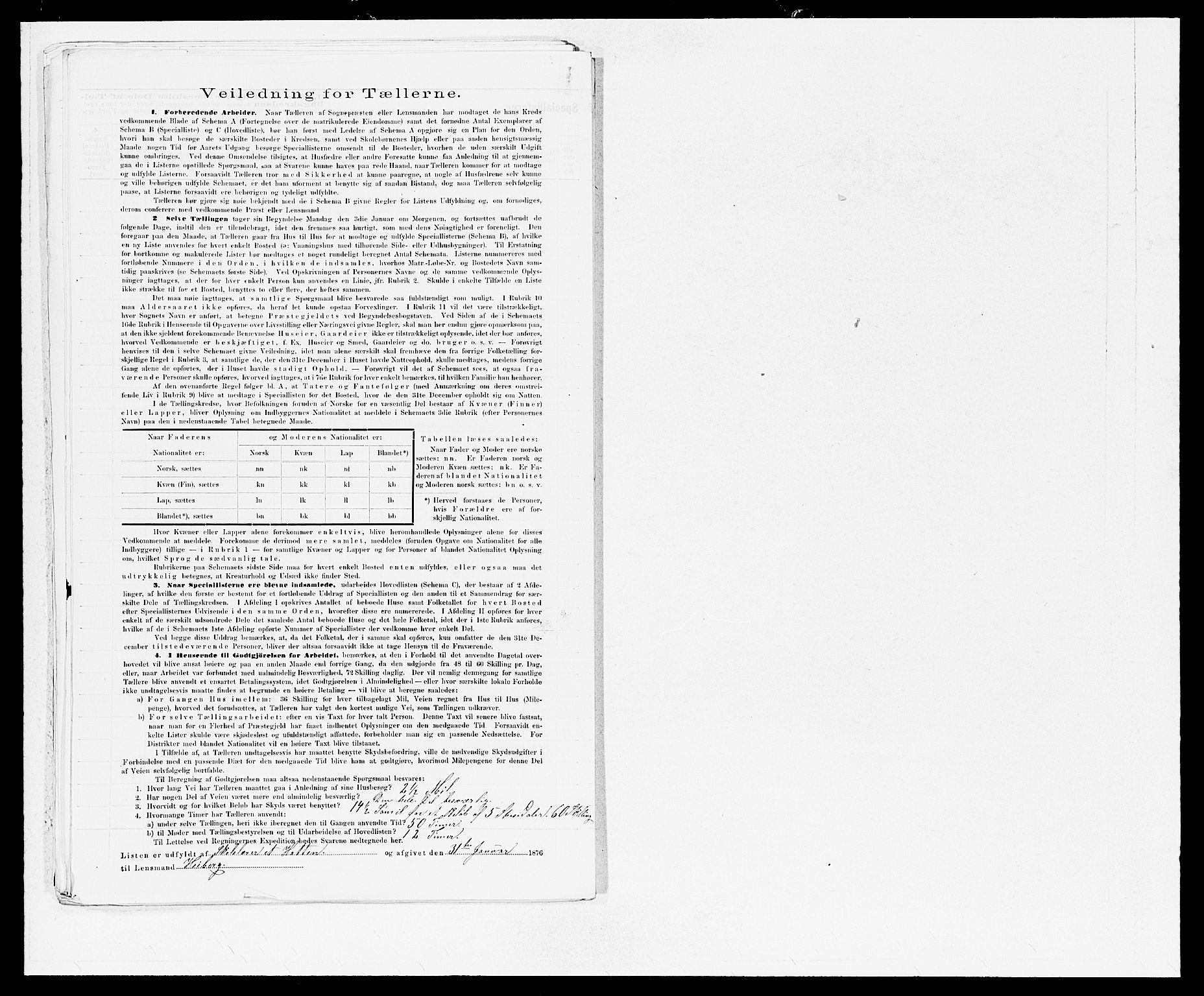 SAB, 1875 census for 1261P Manger, 1875, p. 32