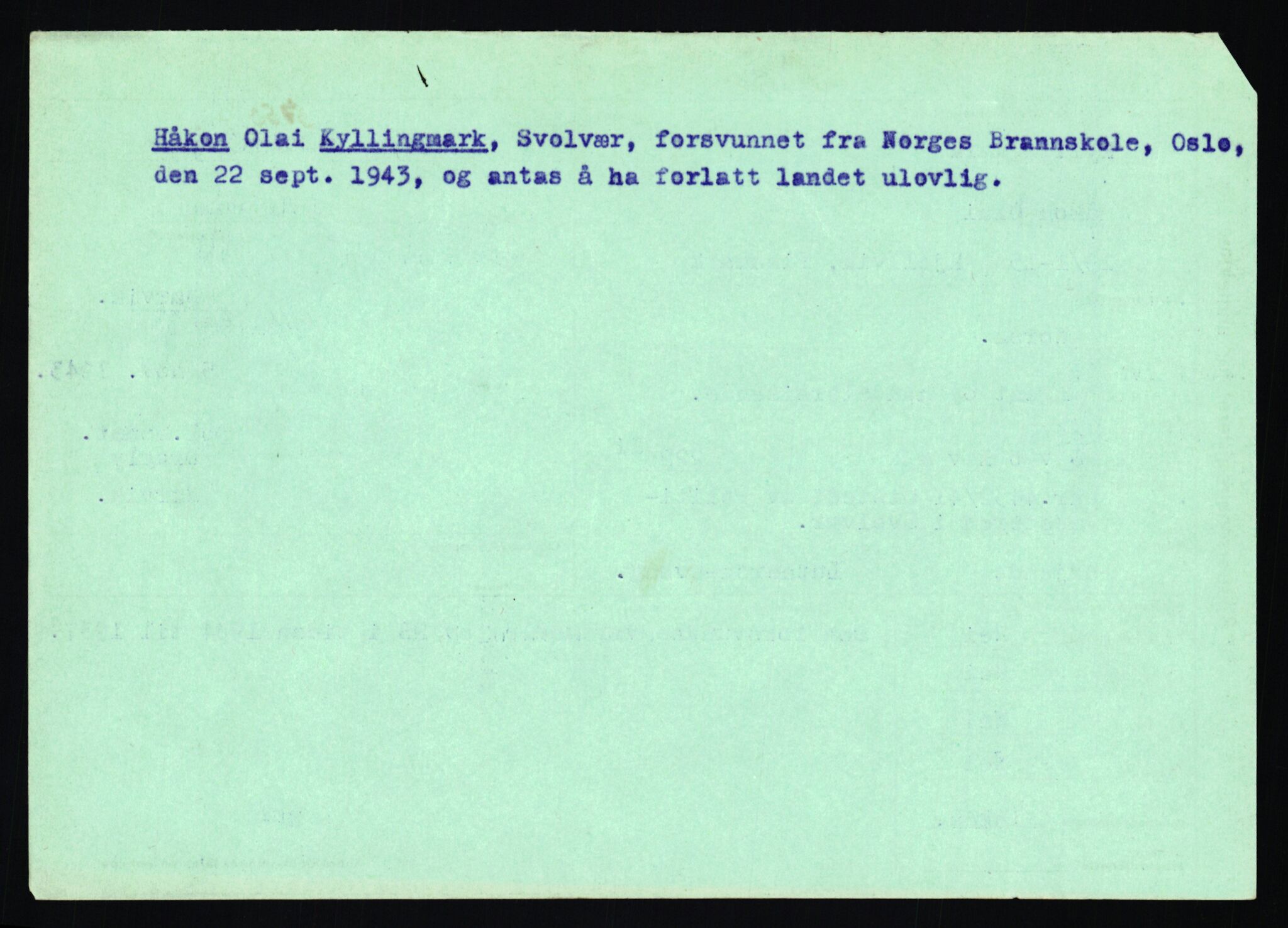 Statspolitiet - Hovedkontoret / Osloavdelingen, AV/RA-S-1329/C/Ca/L0009: Knutsen - Limstrand, 1943-1945, p. 2445