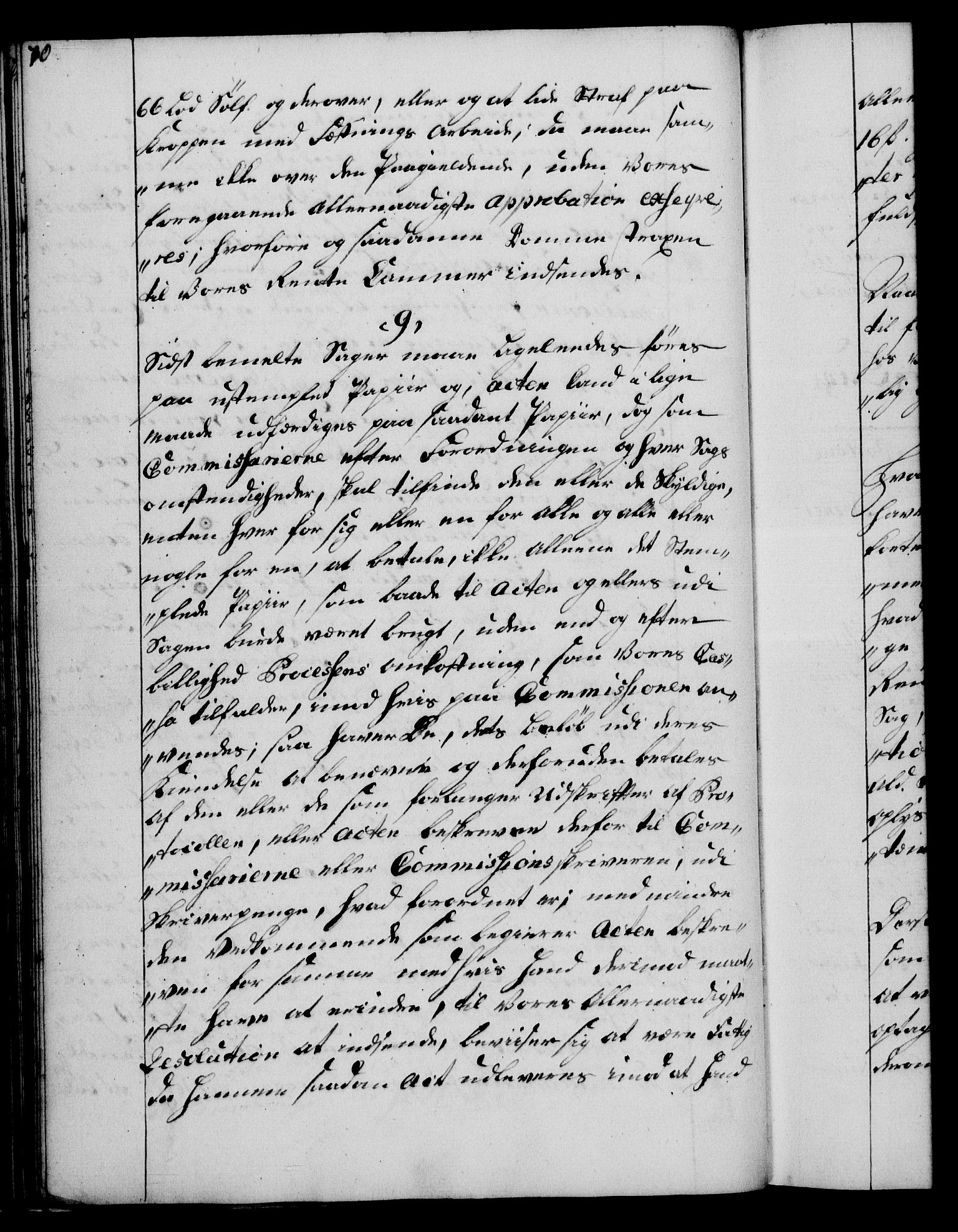 Rentekammeret, Kammerkanselliet, RA/EA-3111/G/Gg/Ggi/L0003: Norsk instruksjonsprotokoll med register (merket RK 53.36), 1751-1775, p. 70