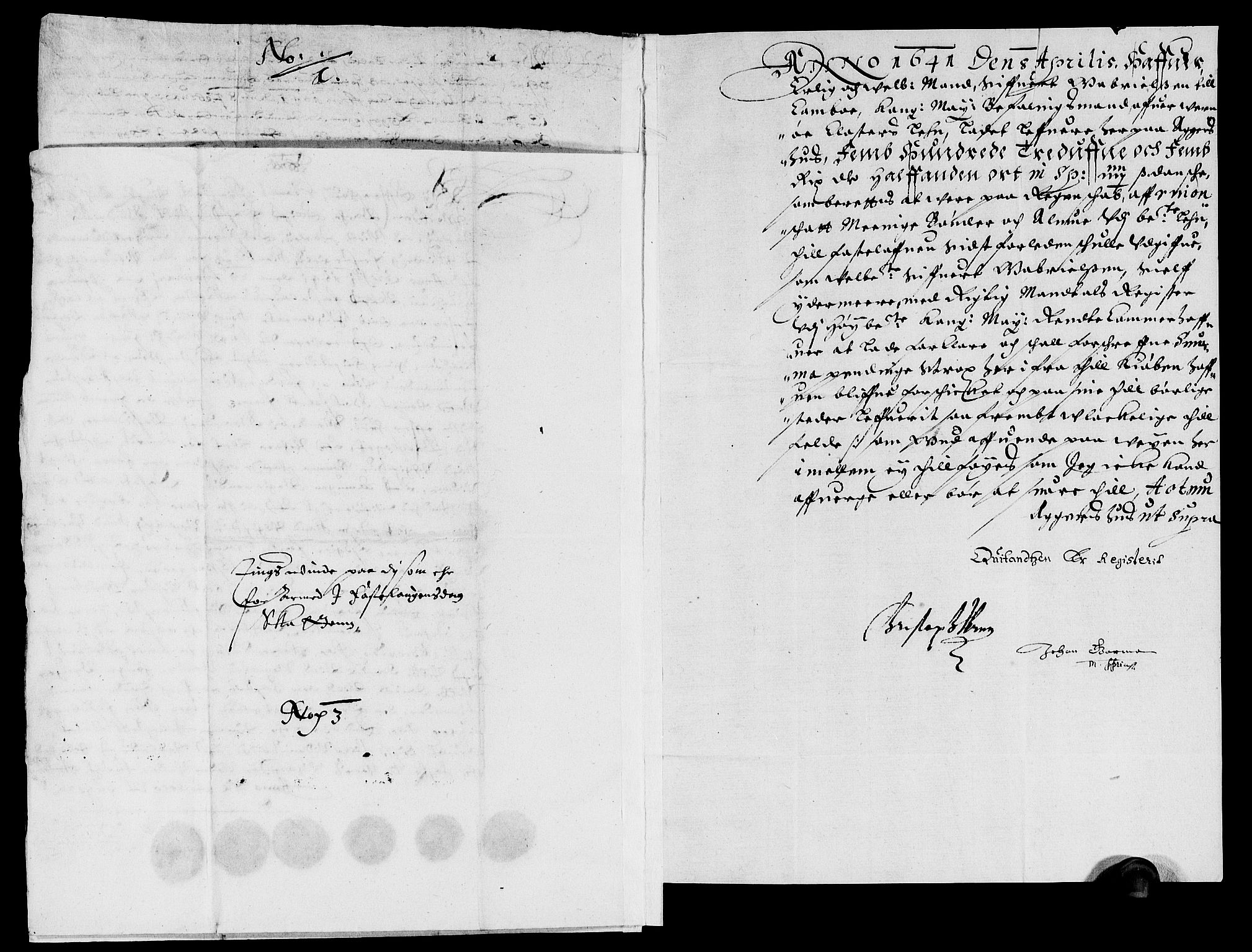 Rentekammeret inntil 1814, Reviderte regnskaper, Lensregnskaper, AV/RA-EA-5023/R/Rb/Rbg/L0005: Verne kloster len, 1639-1642