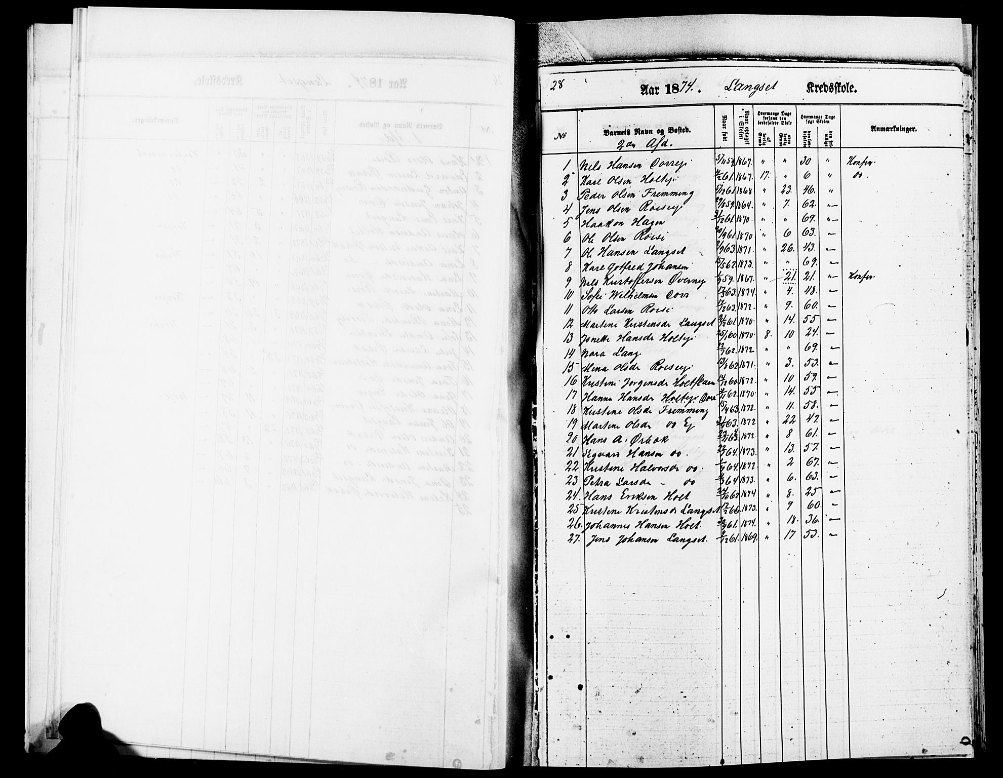 Eidsvoll prestekontor Kirkebøker, AV/SAO-A-10888/O/Oa/L0004: Other parish register no. 4, 1870-1896, p. 28