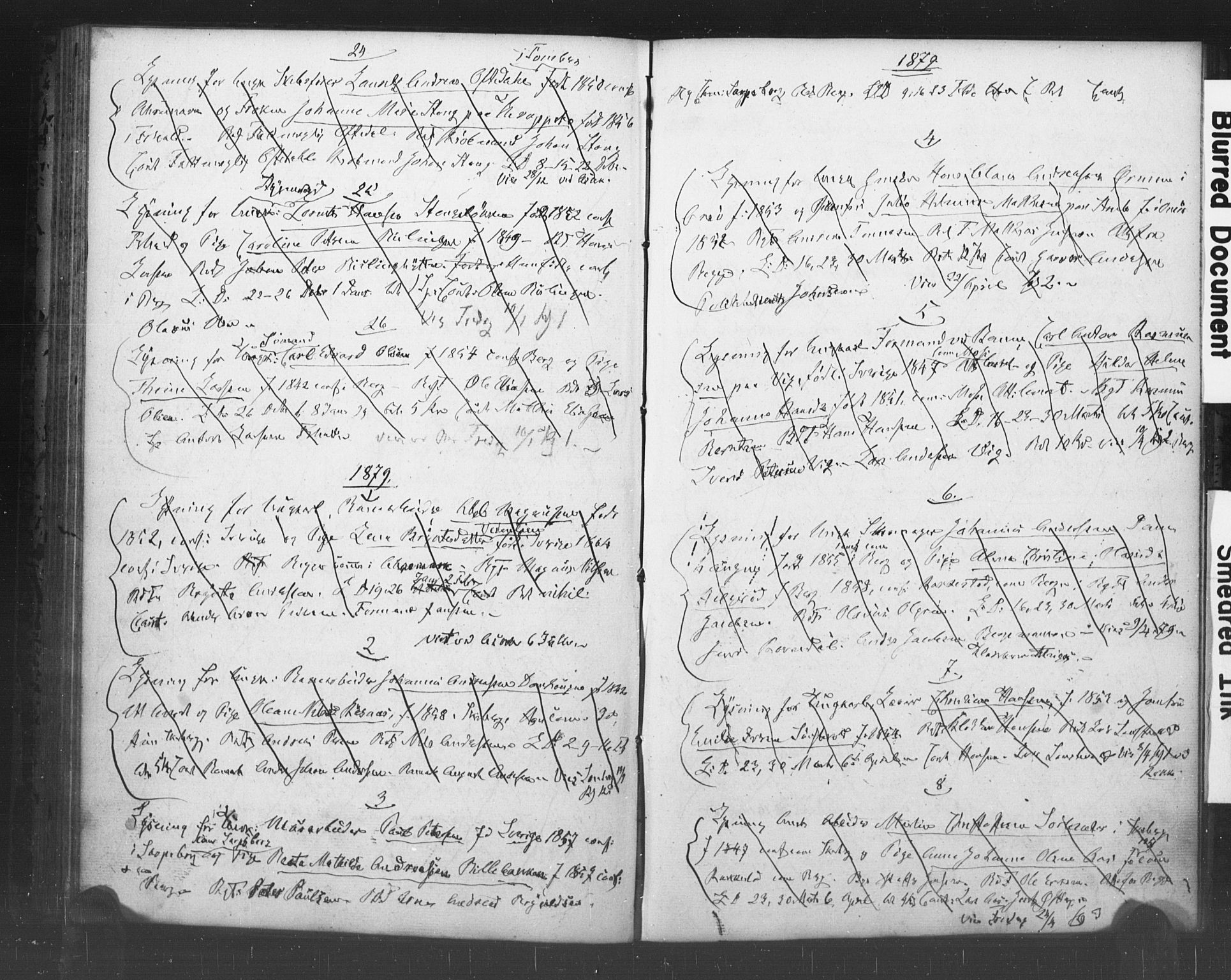 Berg prestekontor Kirkebøker, AV/SAO-A-10902/H/Ha/L0001: Banns register no. I 1, 1857-1894
