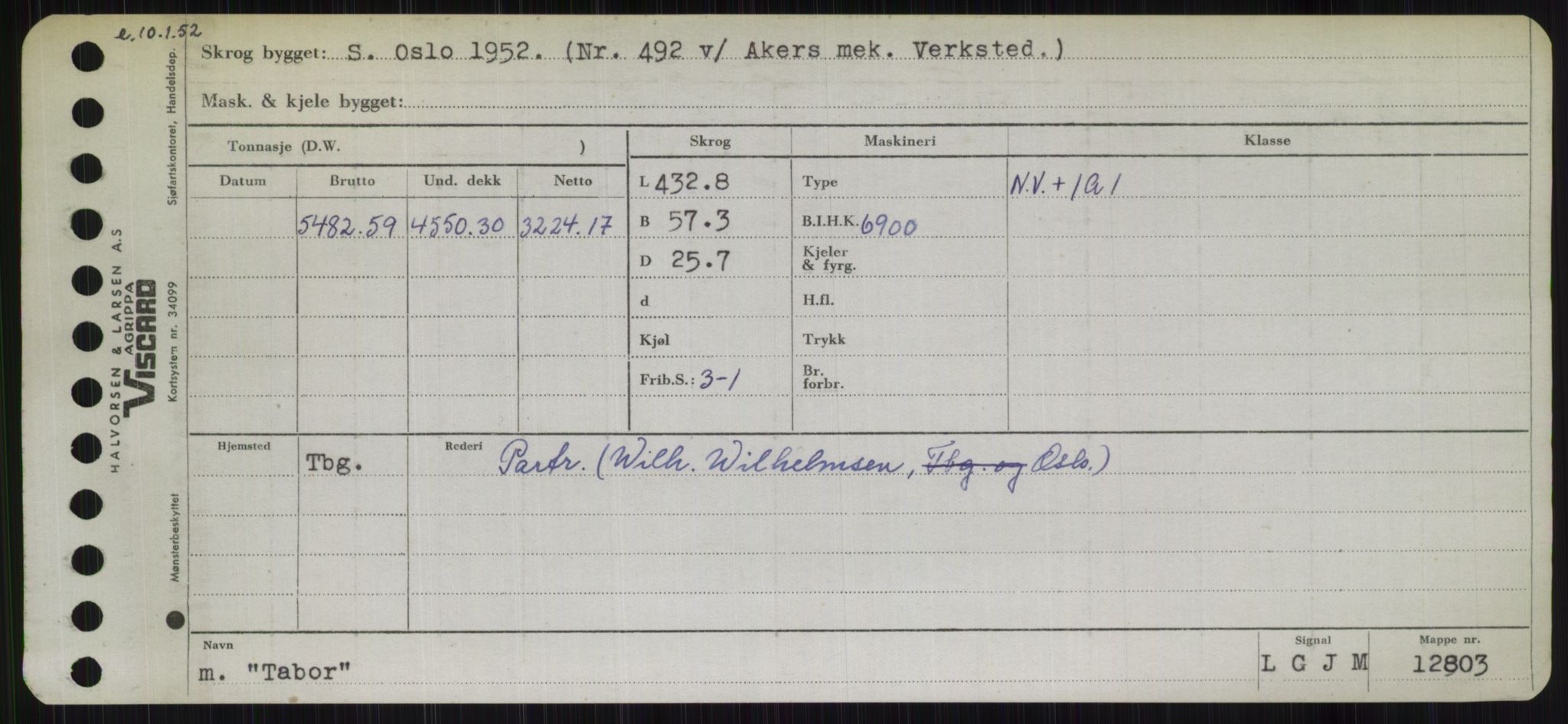 Sjøfartsdirektoratet med forløpere, Skipsmålingen, AV/RA-S-1627/H/Hb/L0005: Fartøy, T-Å, p. 1