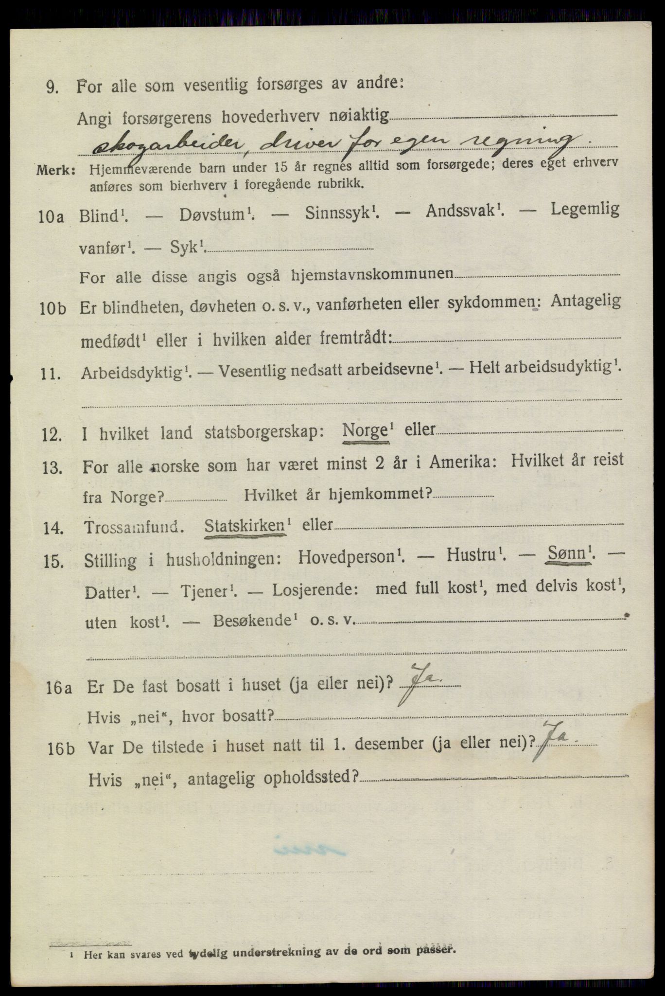 SAKO, 1920 census for Drangedal, 1920, p. 8320