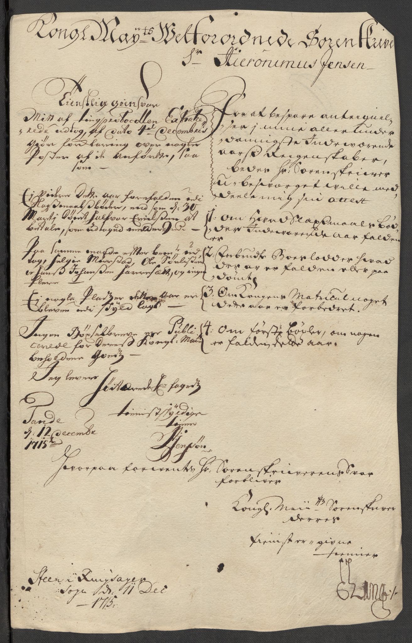 Rentekammeret inntil 1814, Reviderte regnskaper, Fogderegnskap, AV/RA-EA-4092/R16/L1053: Fogderegnskap Hedmark, 1715, p. 221