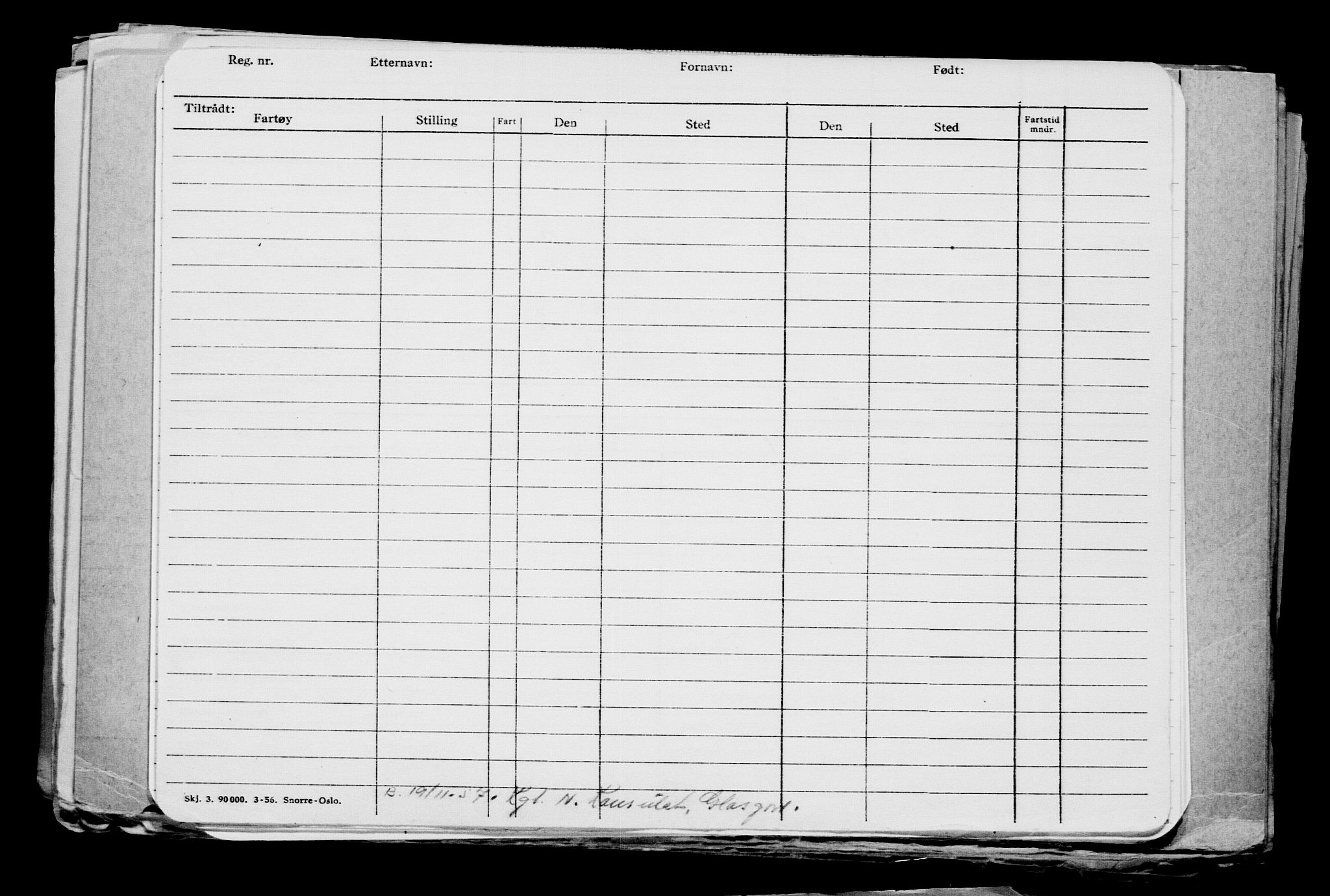 Direktoratet for sjømenn, RA/S-3545/G/Gb/L0194: Hovedkort, 1921, p. 385