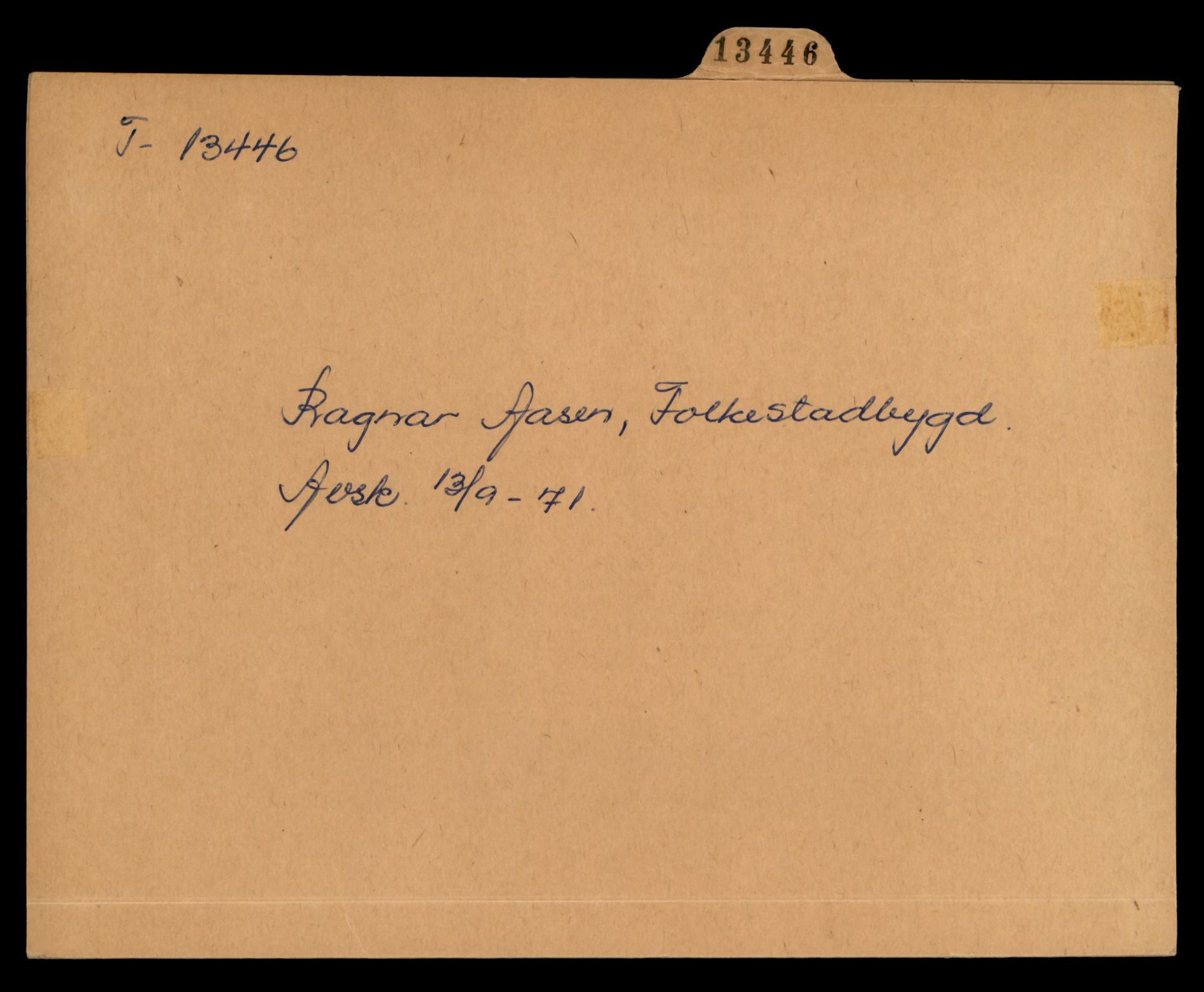 Møre og Romsdal vegkontor - Ålesund trafikkstasjon, AV/SAT-A-4099/F/Fe/L0039: Registreringskort for kjøretøy T 13361 - T 13530, 1927-1998, p. 1449