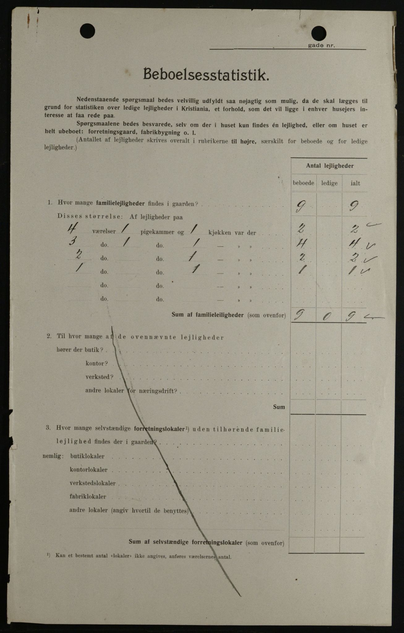 OBA, Municipal Census 1908 for Kristiania, 1908, p. 24414