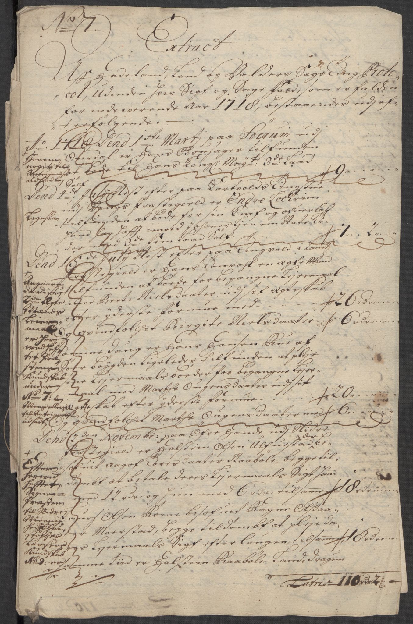 Rentekammeret inntil 1814, Reviderte regnskaper, Fogderegnskap, RA/EA-4092/R18/L1320: Fogderegnskap Hadeland, Toten og Valdres, 1718, p. 79