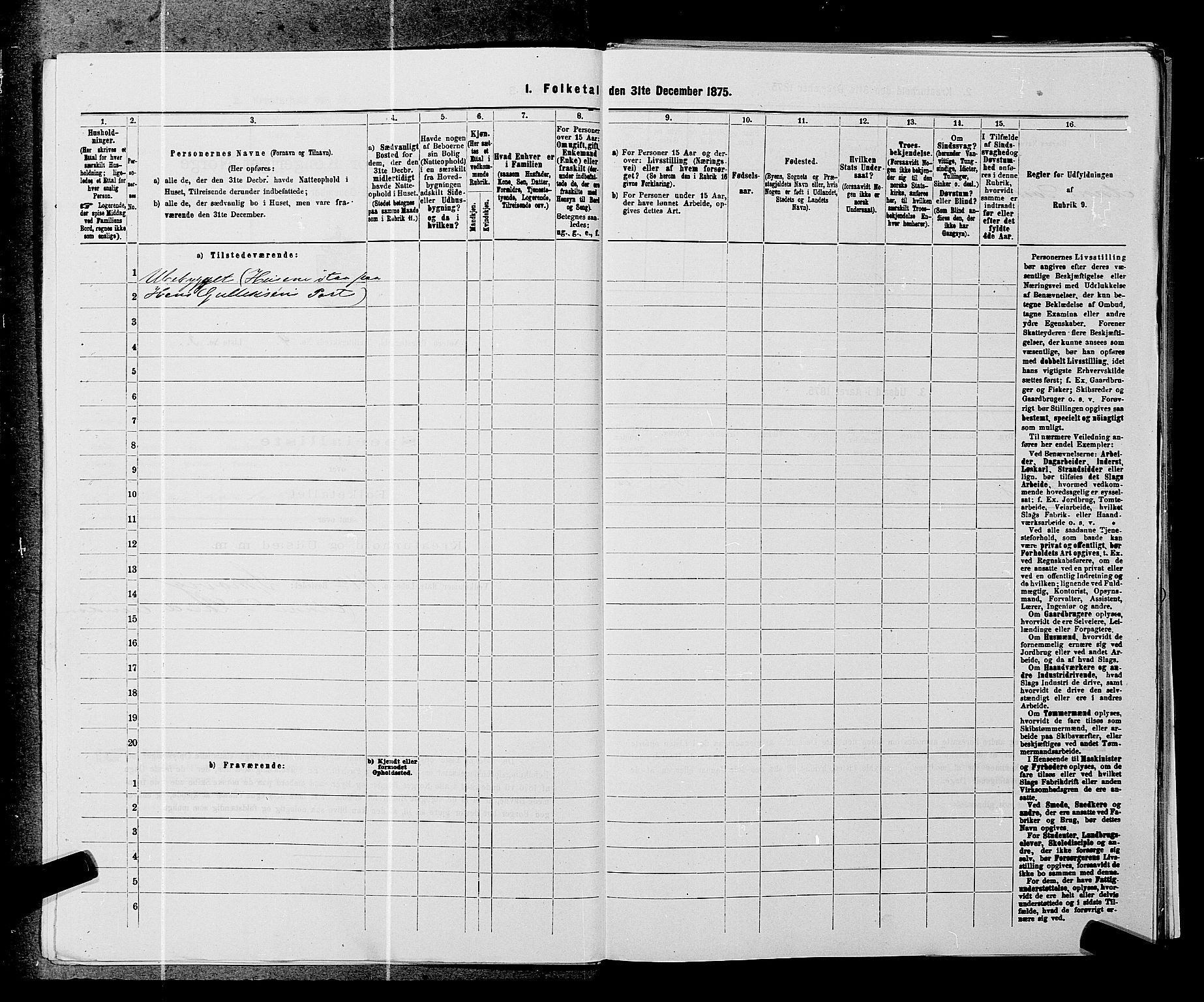 SAKO, 1875 census for 0722P Nøtterøy, 1875, p. 1740