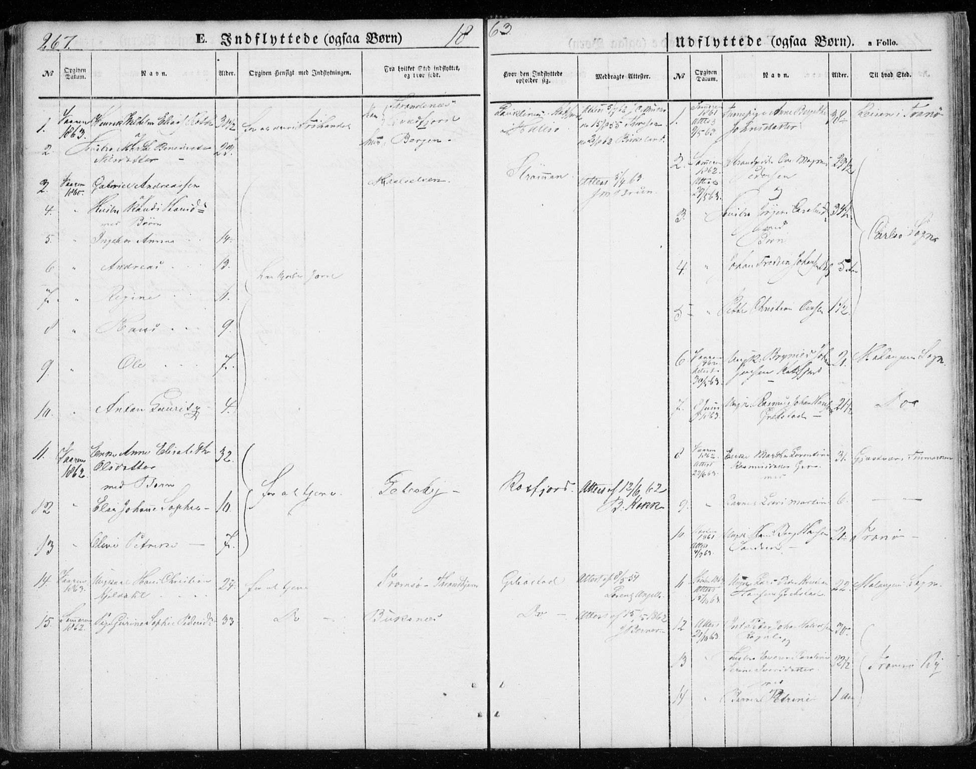 Lenvik sokneprestembete, SATØ/S-1310/H/Ha/Haa/L0007kirke: Parish register (official) no. 7, 1855-1865, p. 267