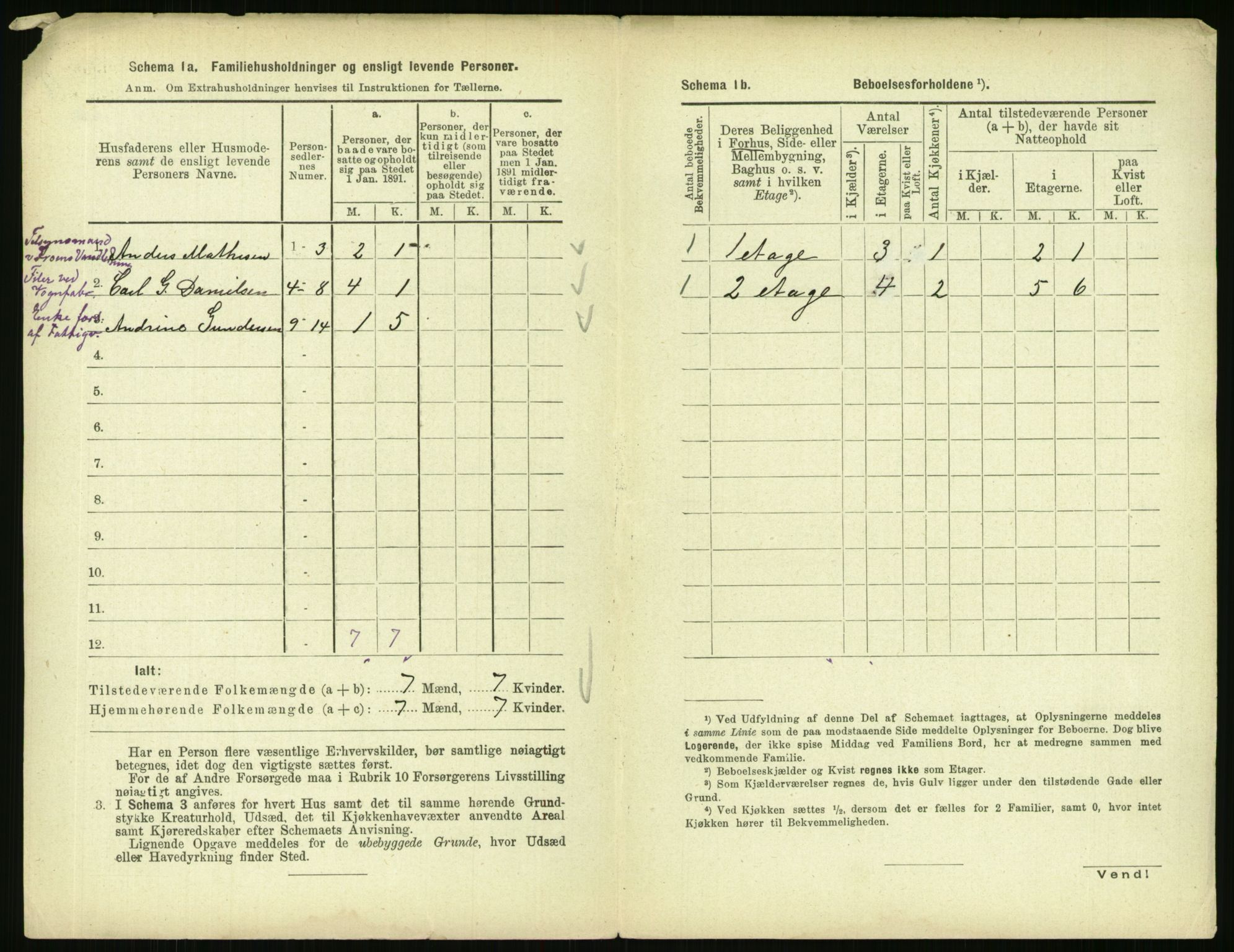 RA, 1891 census for 0301 Kristiania, 1891, p. 30808