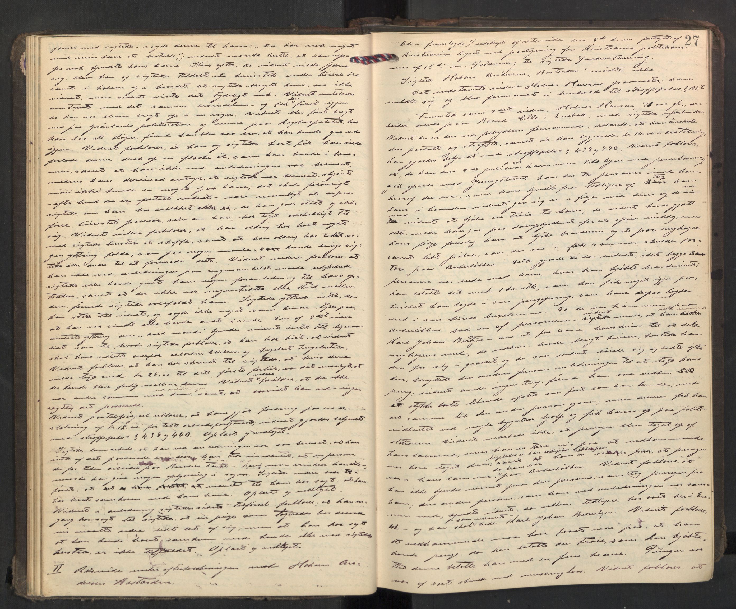 Nedre Romerike sorenskriveri, AV/SAO-A-10469/F/Fc/L0038: Ekstrarettsprotokoll, 1892-1896, p. 26b-27a