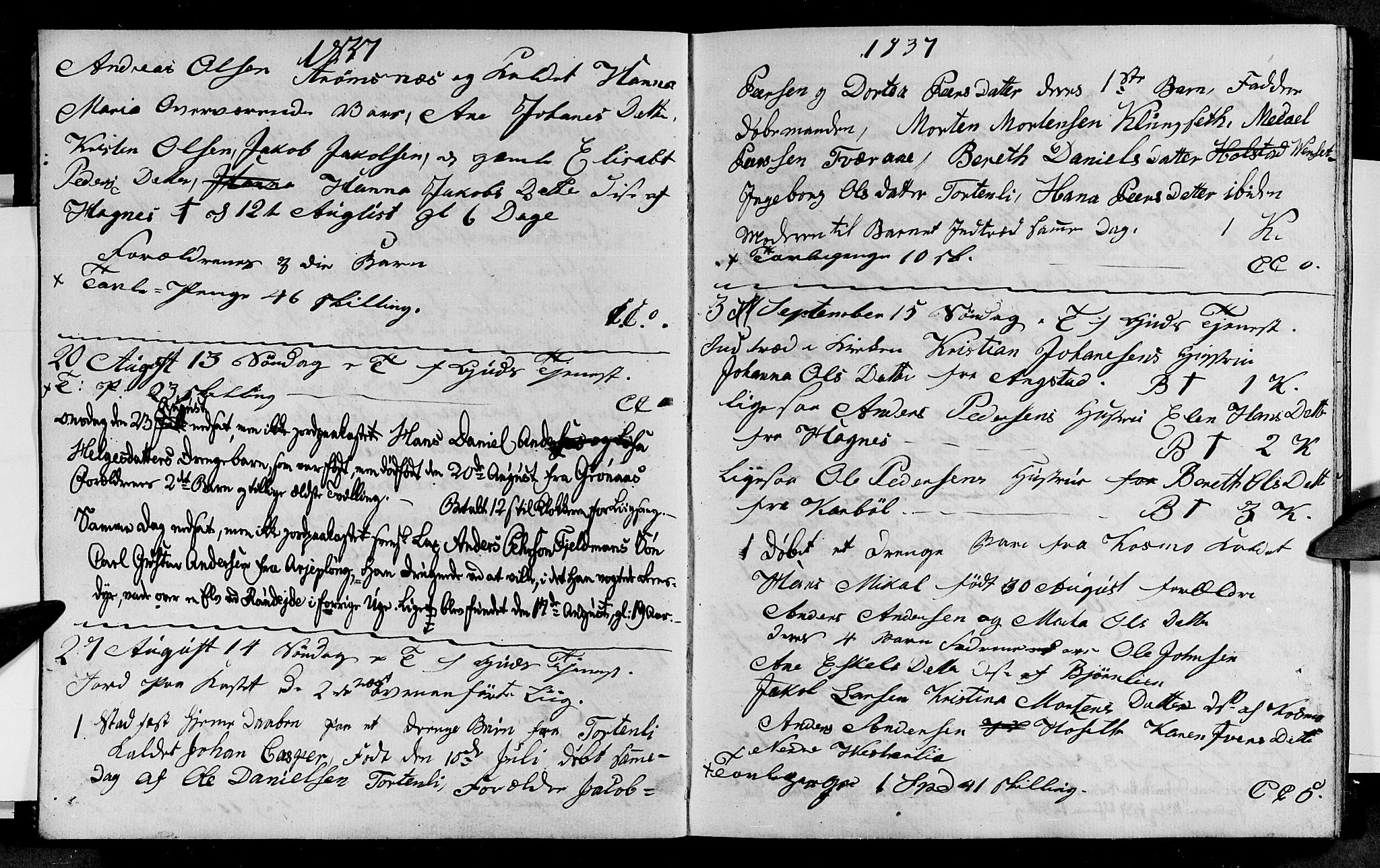 Ministerialprotokoller, klokkerbøker og fødselsregistre - Nordland, AV/SAT-A-1459/852/L0751: Parish register (copy) no. 852C02, 1837-1841